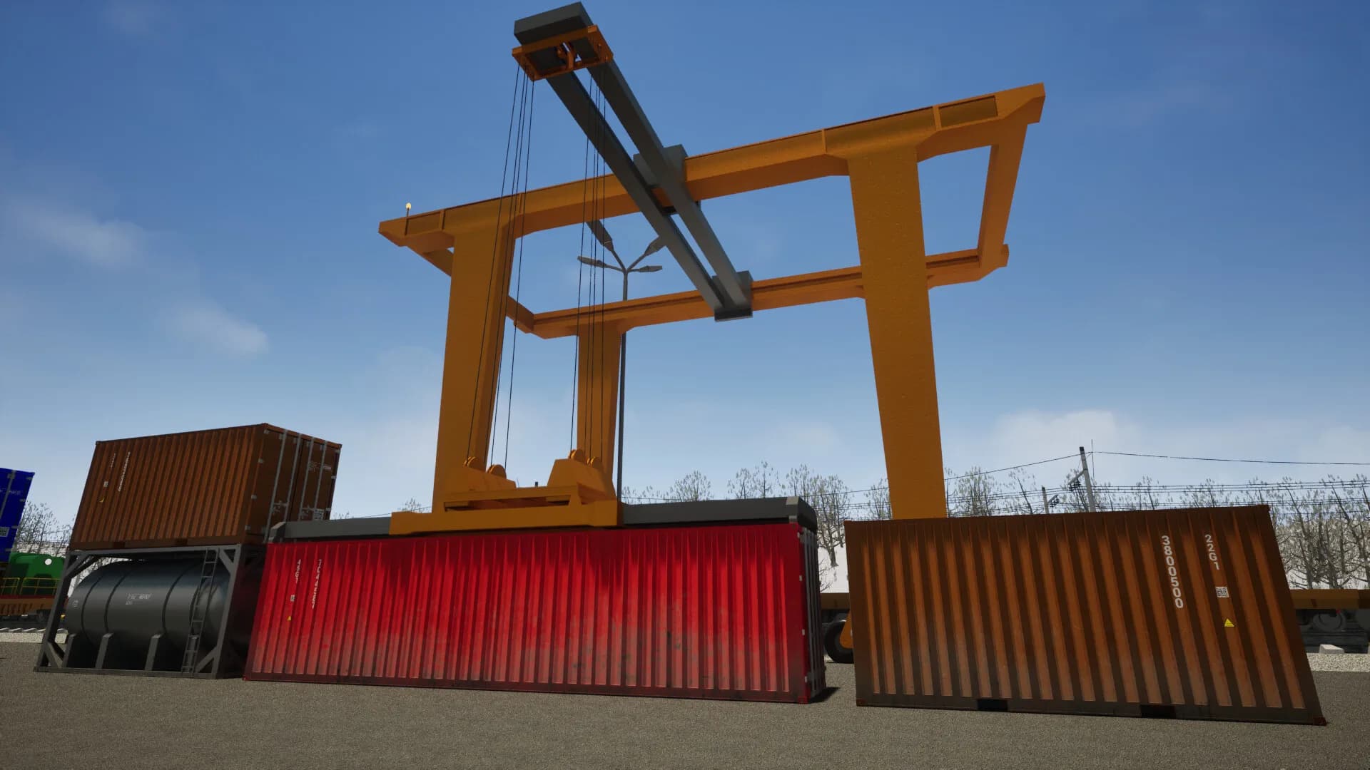 Container Terminal Simulator görsel 9