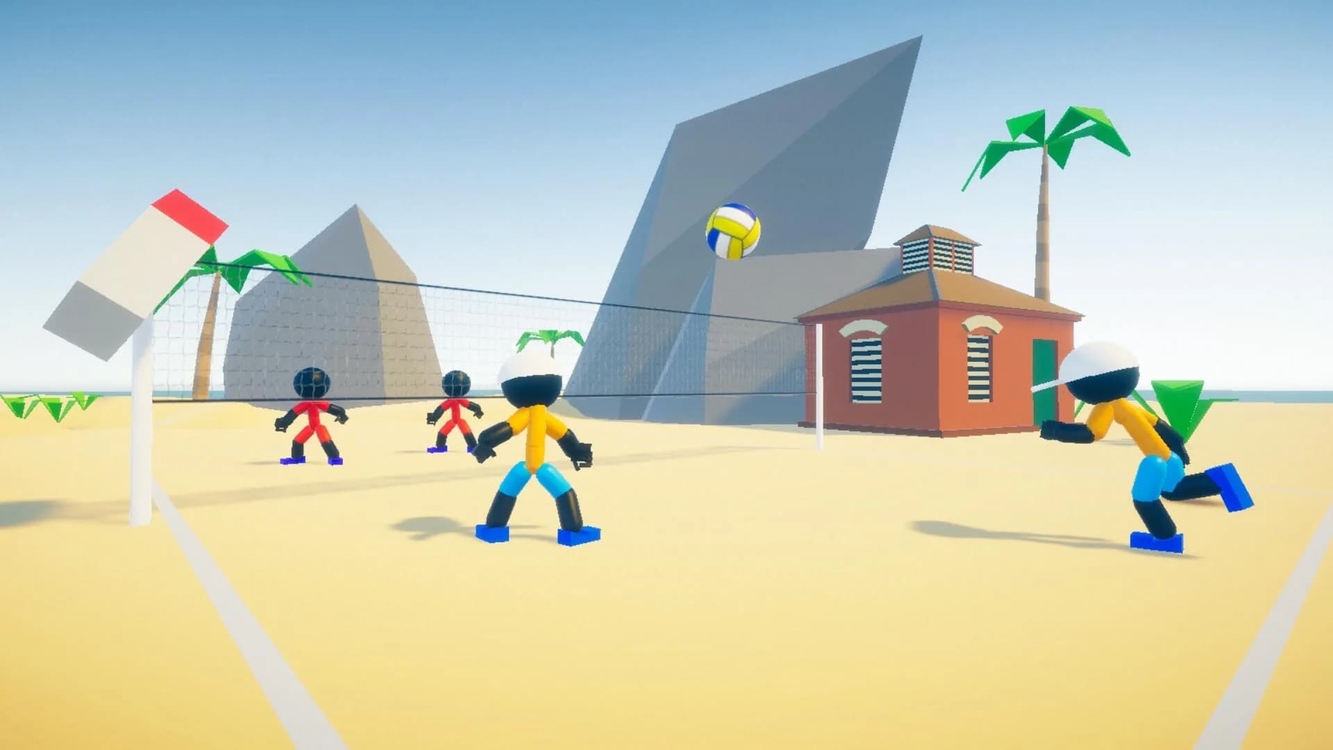 Stickman Beach Volleyball DELUXE görsel 3