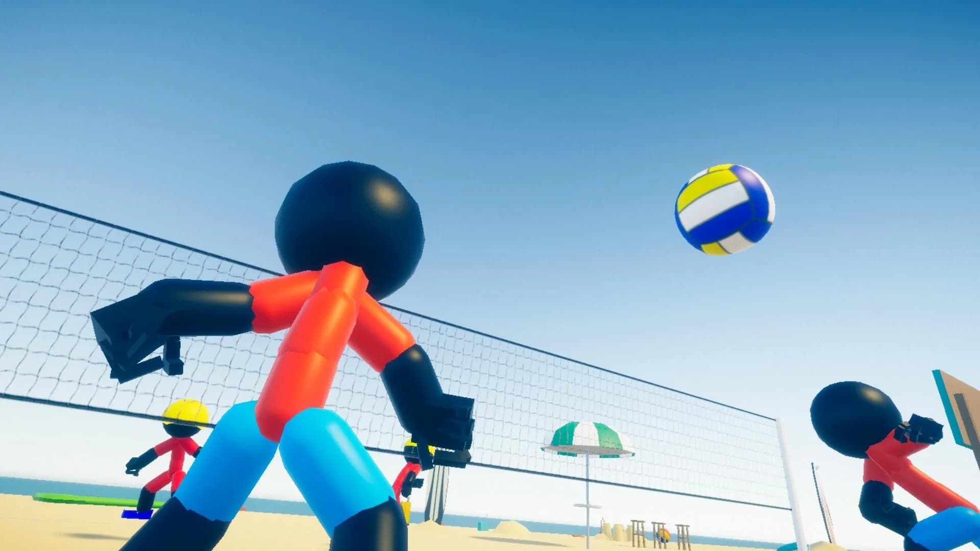 Stickman Beach Volleyball DELUXE görsel 6