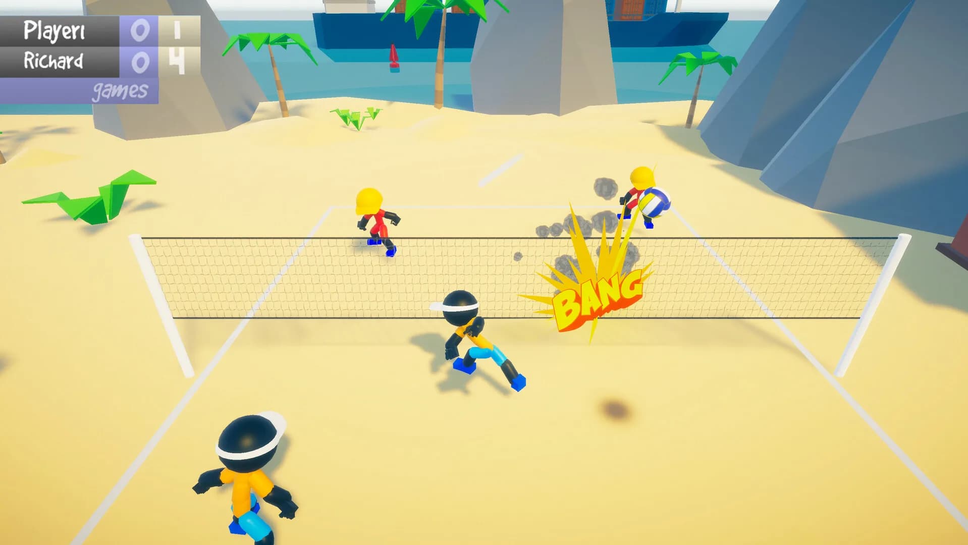 Stickman Beach Volleyball DELUXE görsel 8