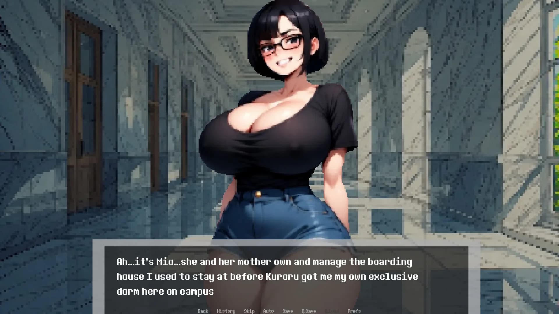Dominated by: Yandere Goth Sensei görsel 3
