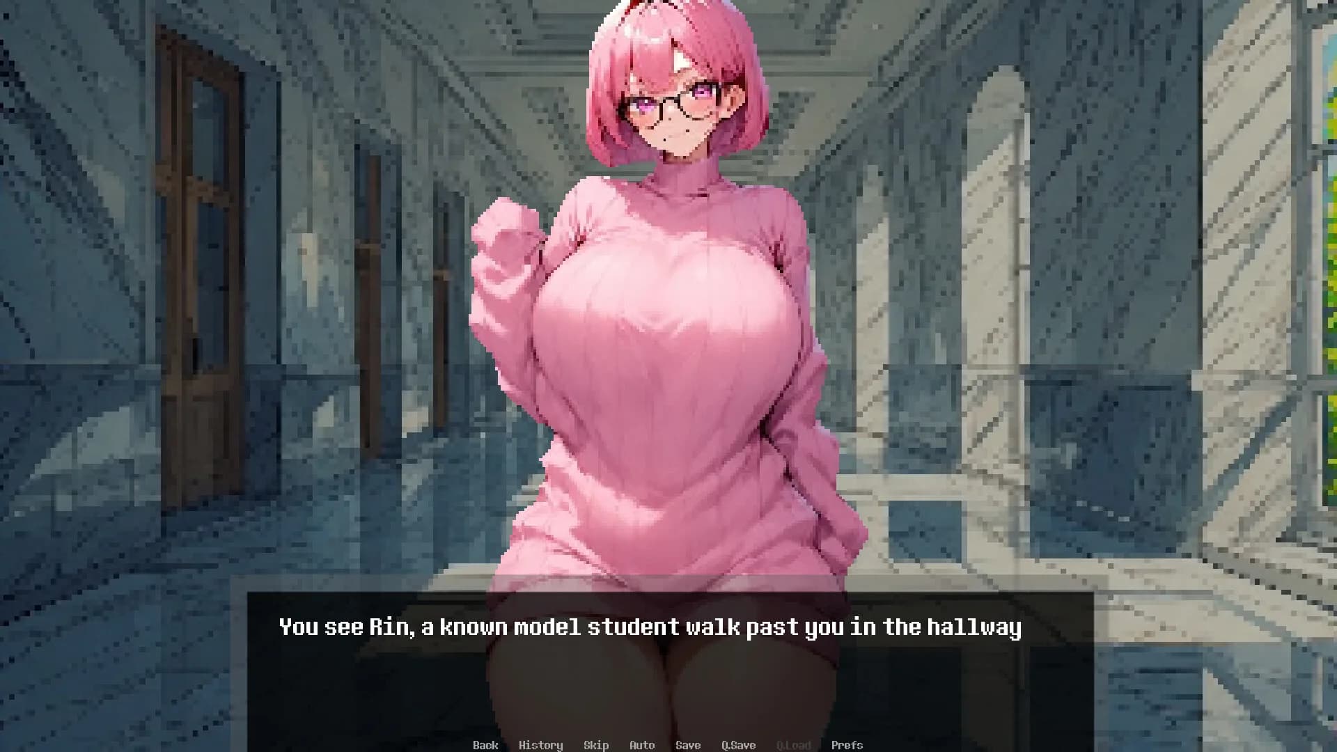 Dominated by: Yandere Goth Sensei görsel 5