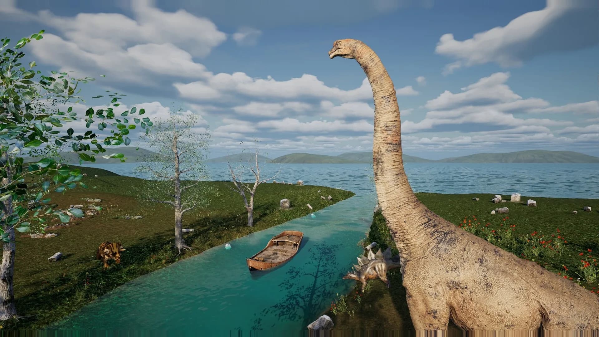 Travel with dinosaurs VR görsel 5
