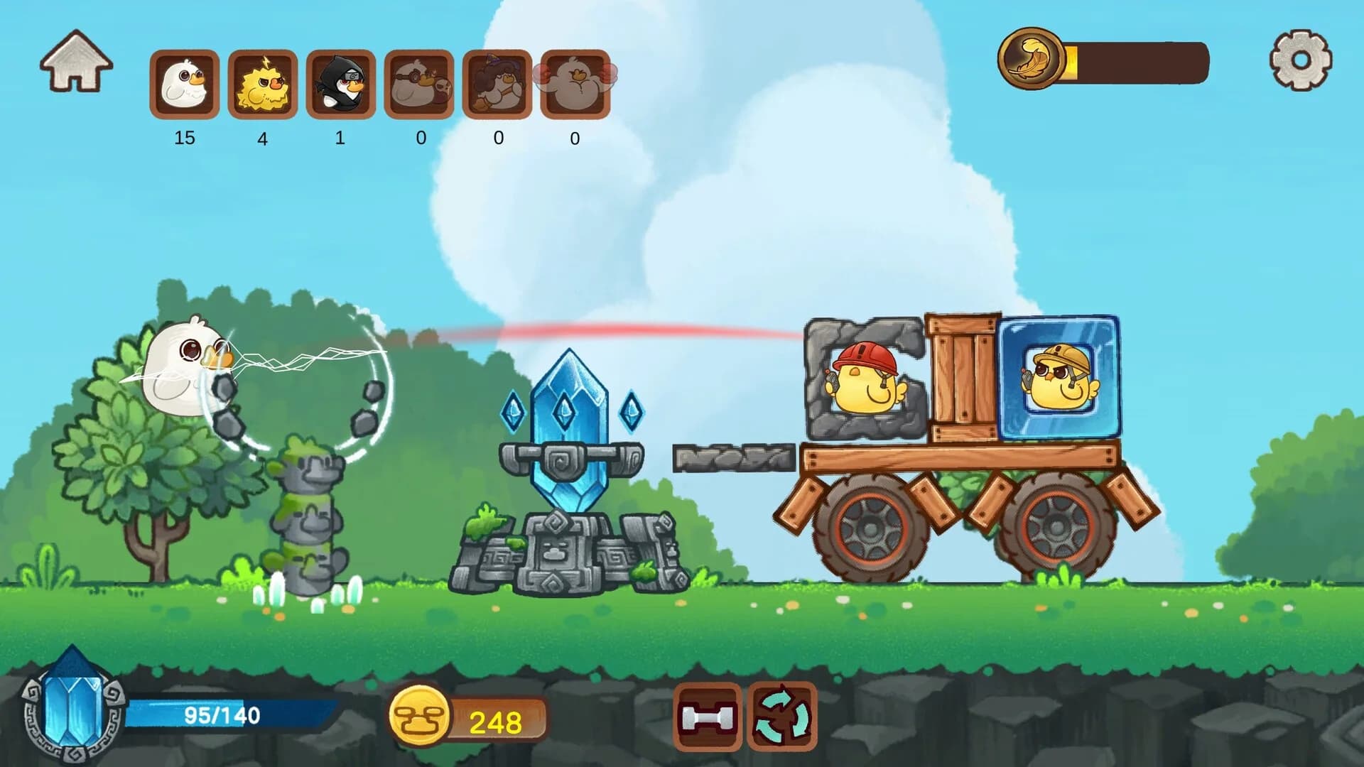 Fowl Brawl: When Chickens Fly görsel 2