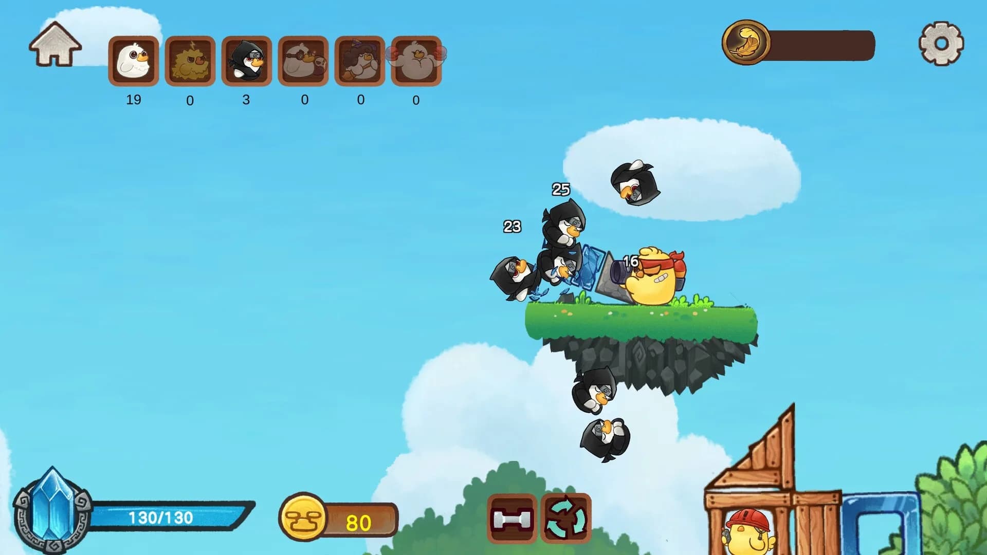 Fowl Brawl: When Chickens Fly görsel 9