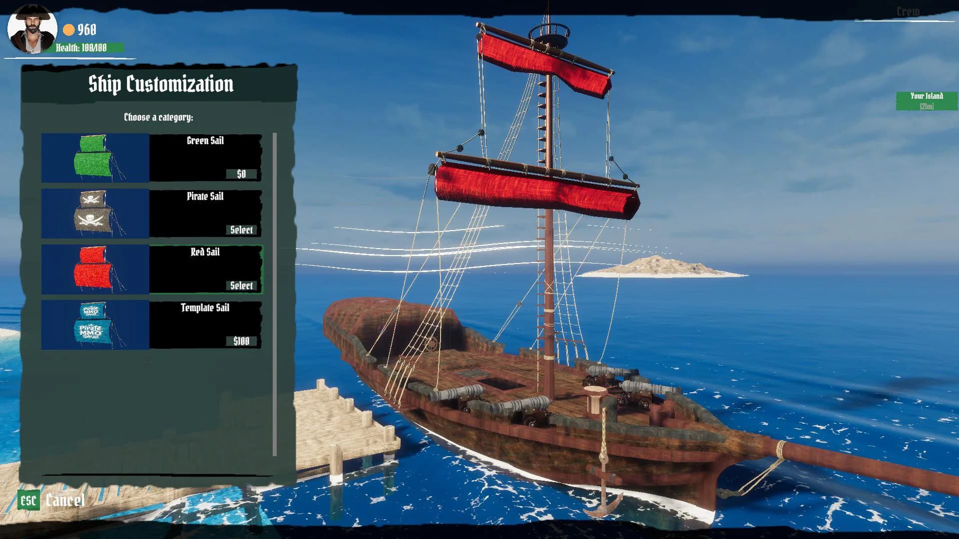 Pirate Skulls and Sails Online görsel 5