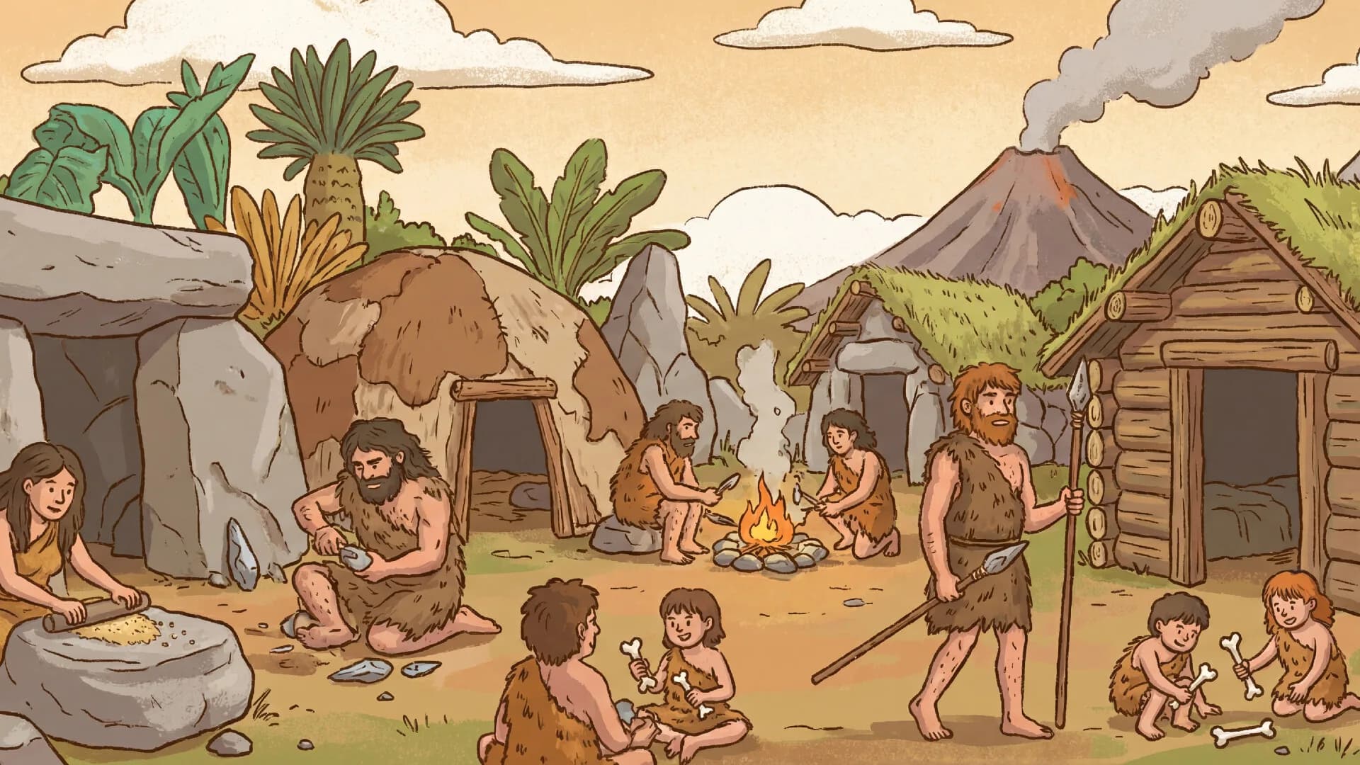 999 Hidden Cats: Stone Age Together görsel 4