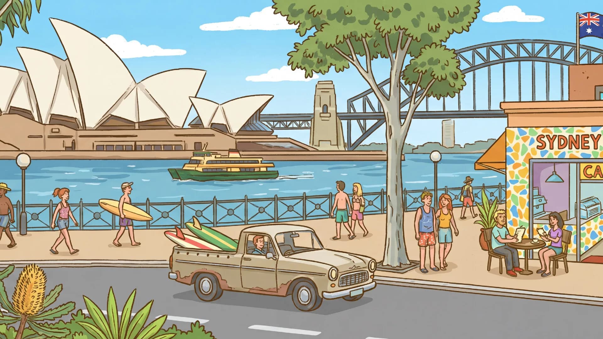 999 Hidden Cats: Australia Together görsel 2