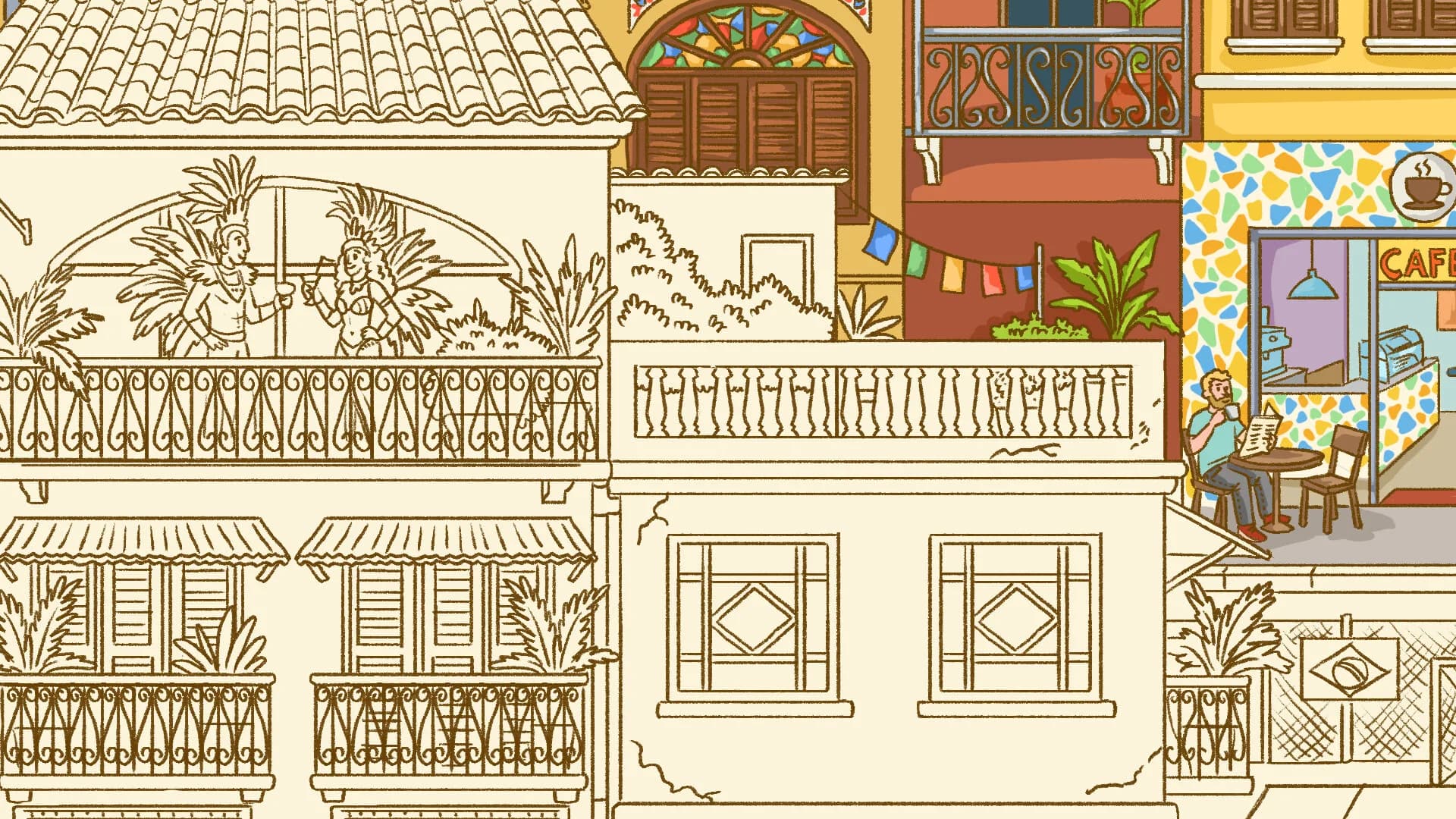 999 Hidden Cats: Brazil Together görsel 3