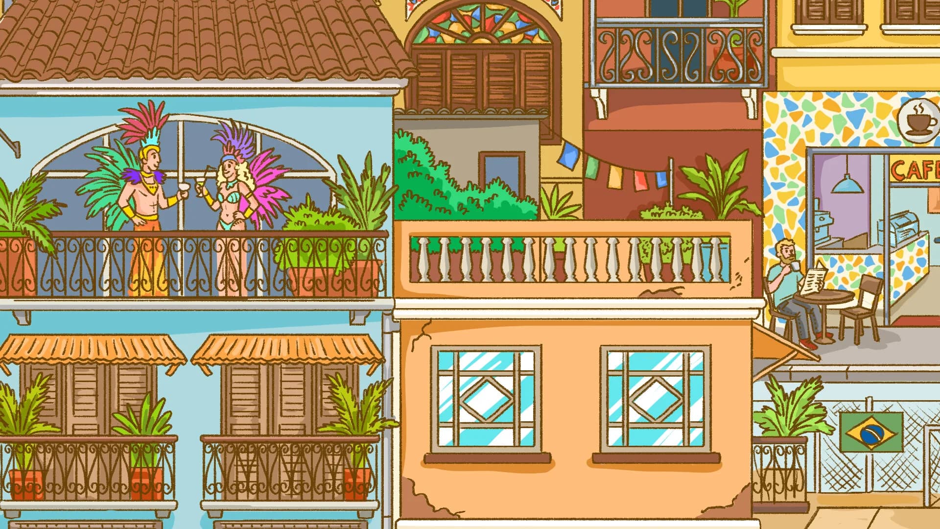 999 Hidden Cats: Brazil Together görsel 4