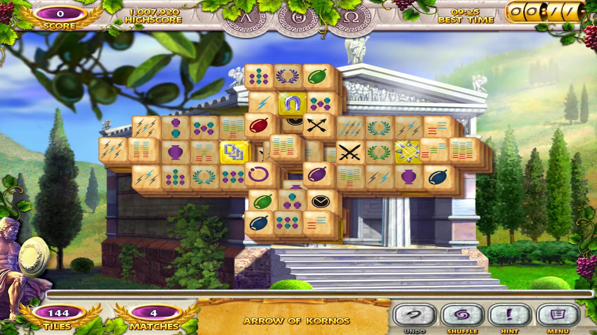 Mahjong Mysteries - Ancient Athena görsel 2