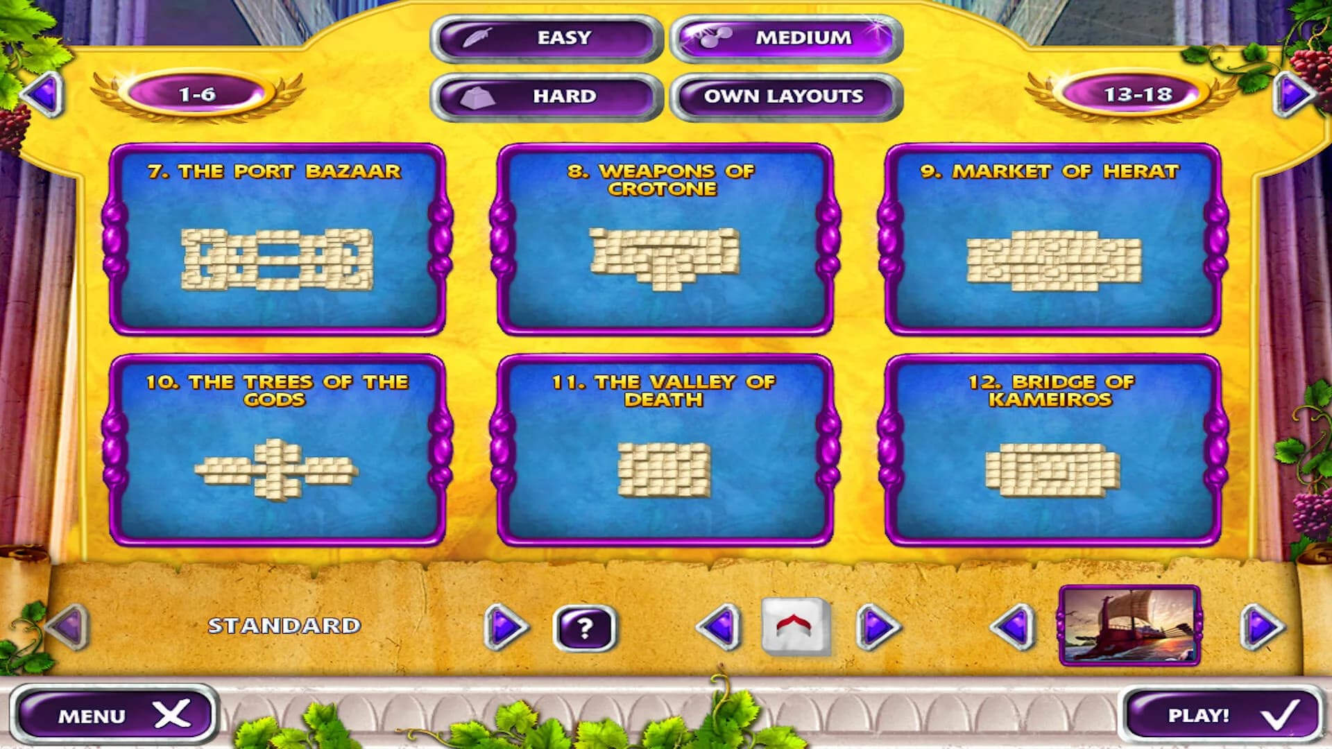Mahjong Mysteries - Ancient Athena görsel 5