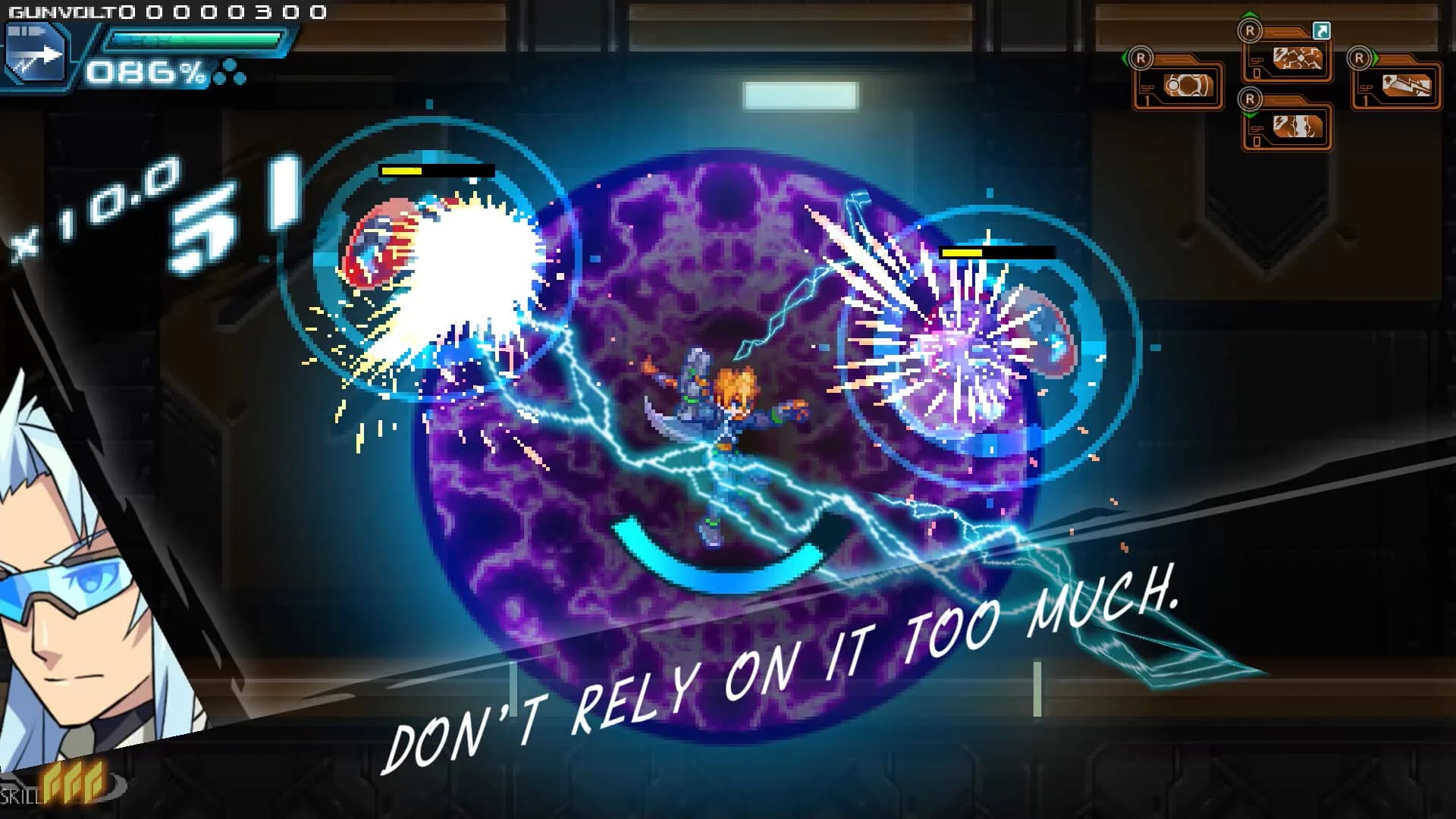 Azure Striker Gunvolt Trilogy Enhanced görsel 2