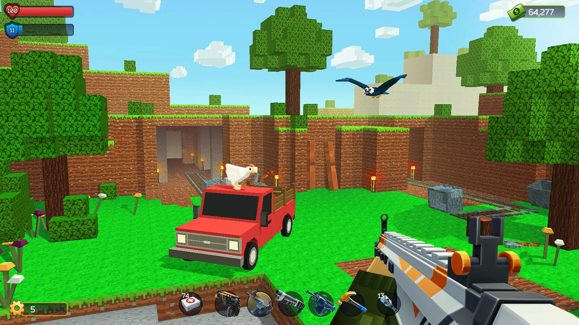 Pixel Combat: Zombie Shooter görsel 6