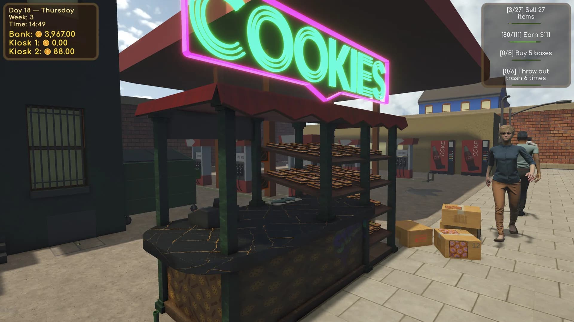Choco Kiosk Simulator görsel 3
