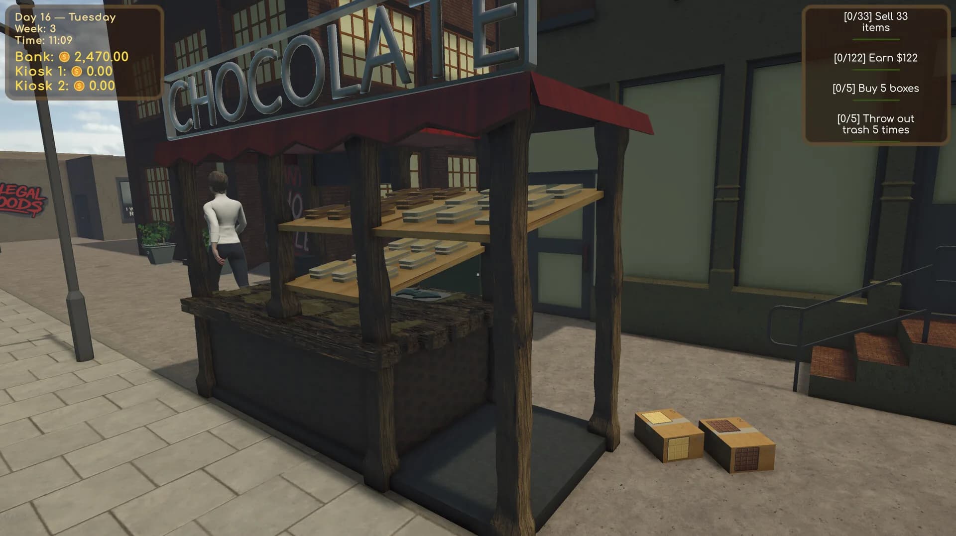 Choco Kiosk Simulator görsel 4