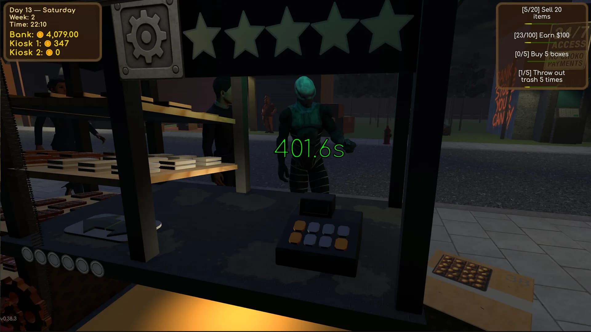Choco Kiosk Simulator görsel 5