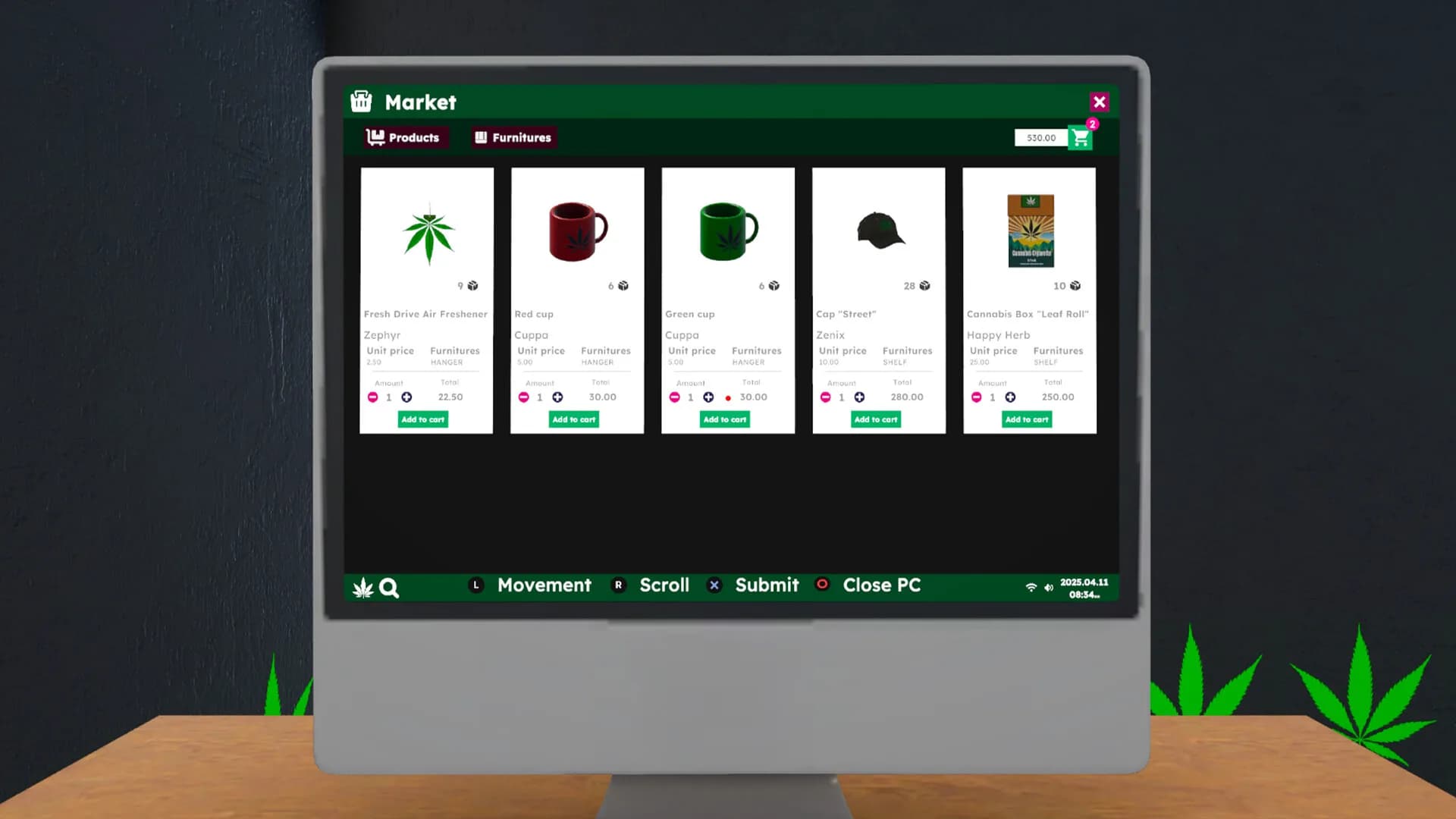 WEED SHOP SIMULATOR görsel 2