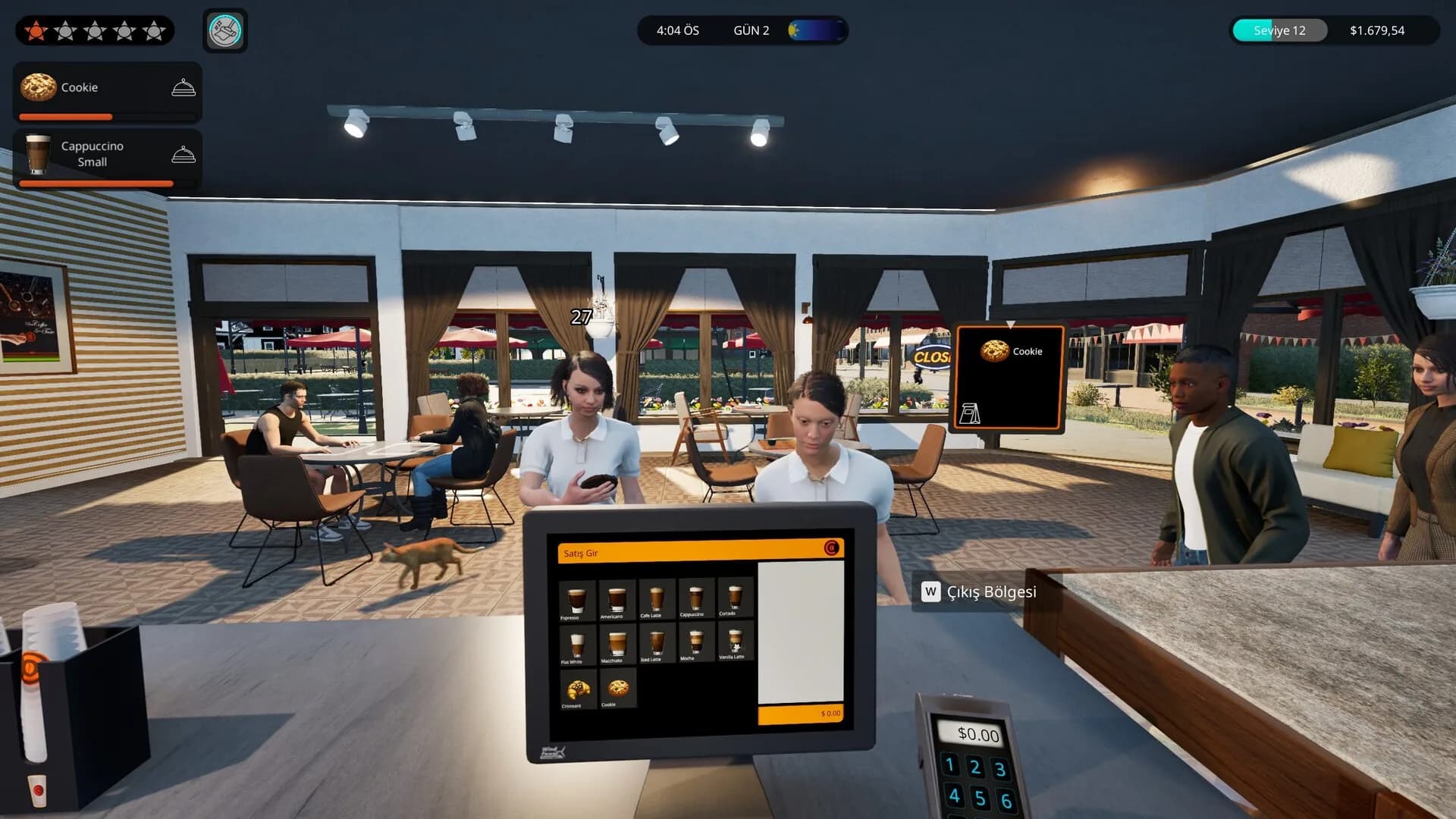 Cafe Crew Simulator görsel 11
