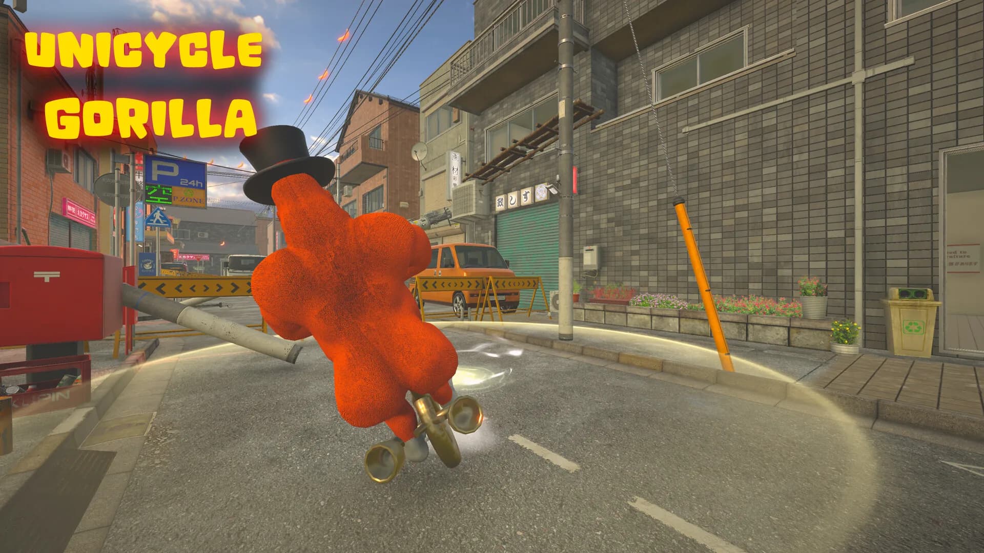 Unicycle Gorilla görsel 5