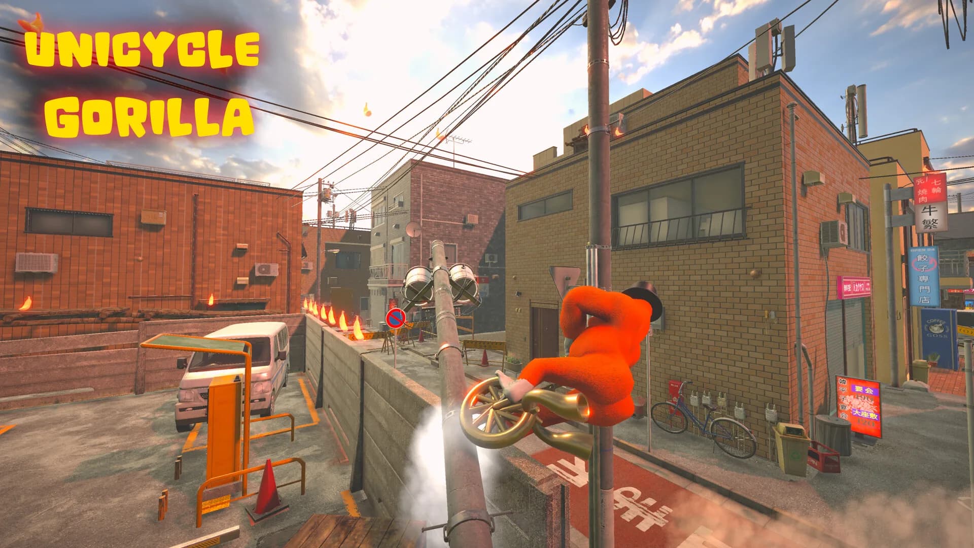 Unicycle Gorilla görsel 6