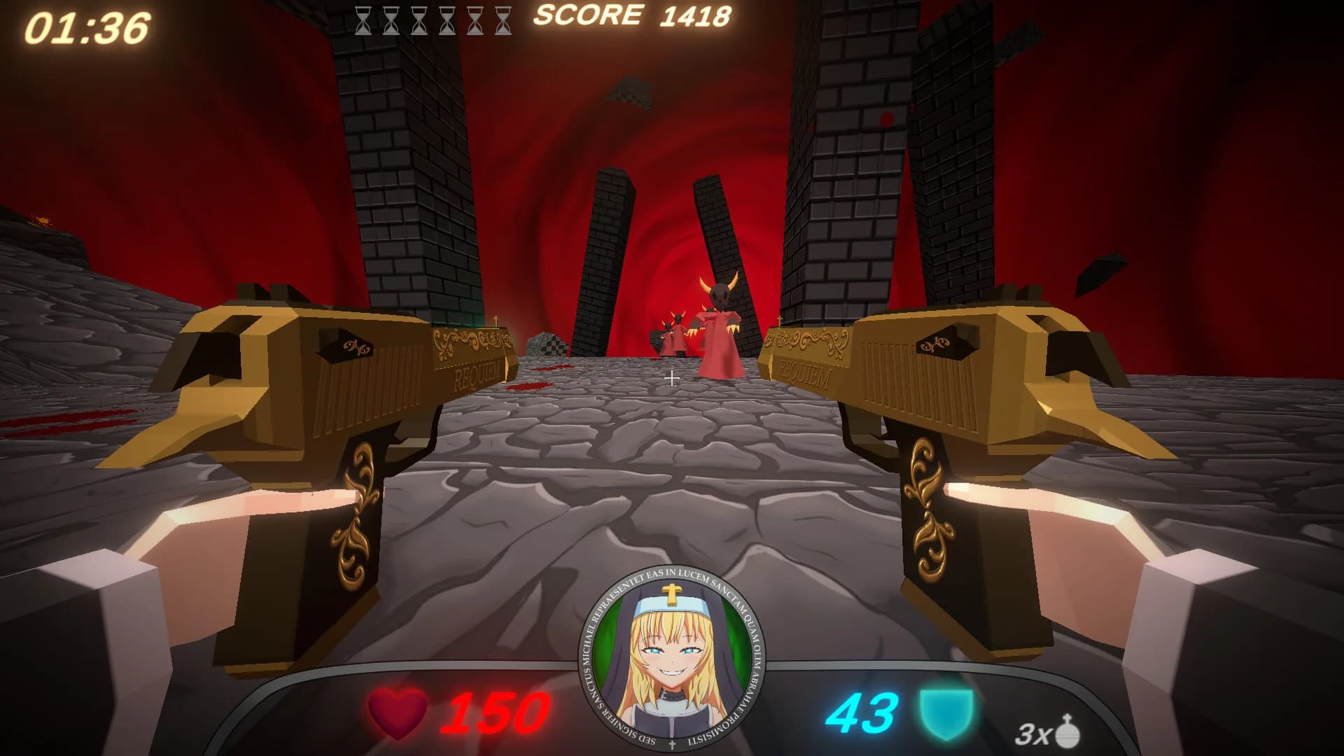 Guns and Nuns: Storming Hell görsel 3
