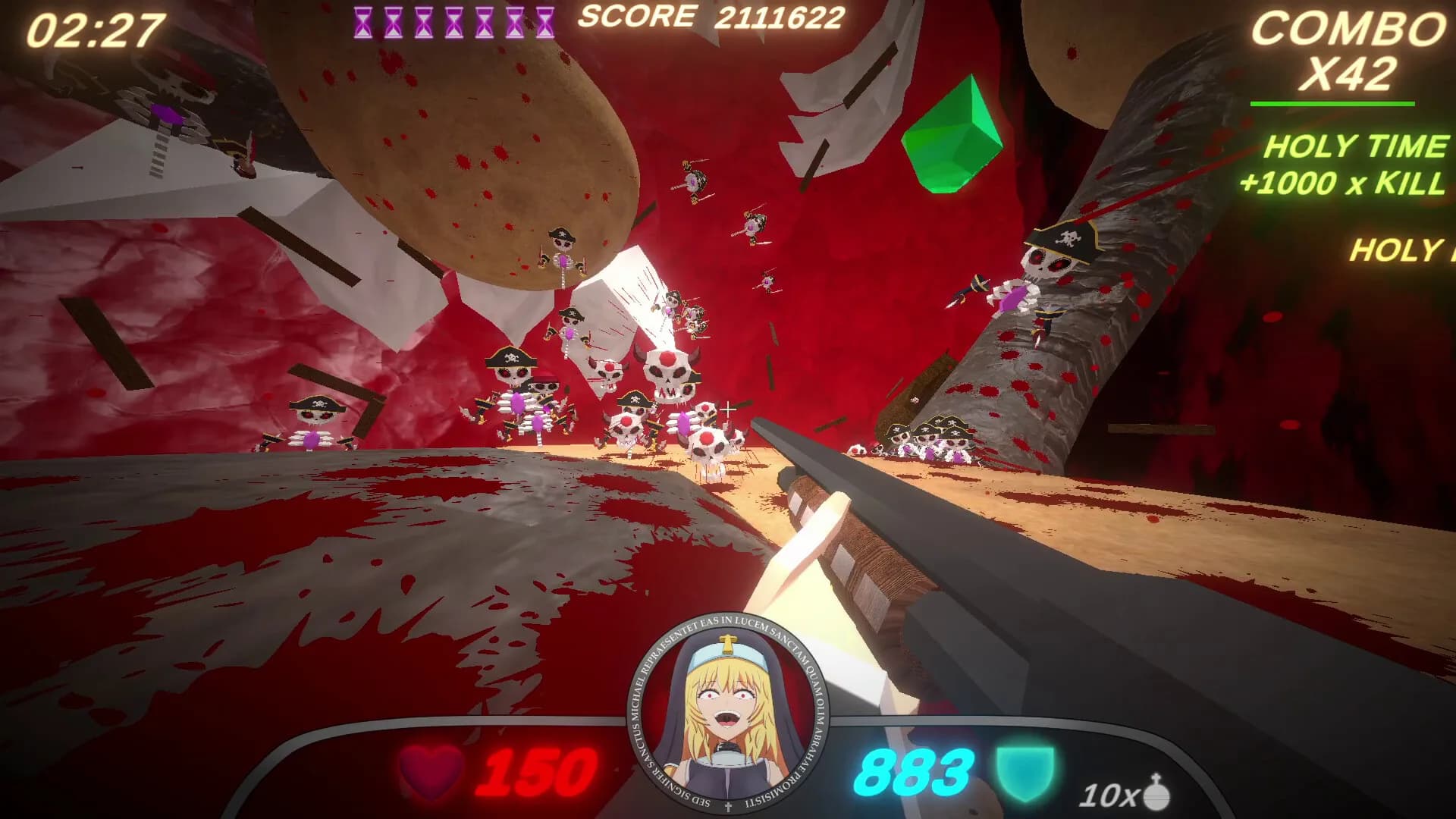 Guns and Nuns: Storming Hell görsel 6