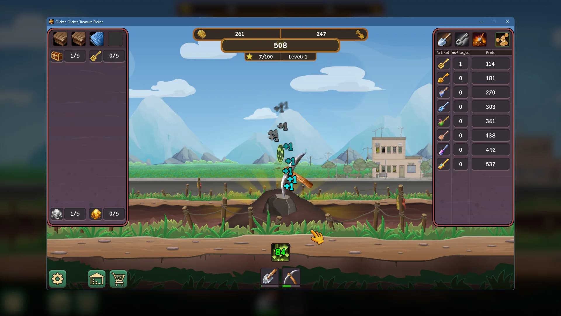 Clicker Clicker Treasure Picker görsel 3