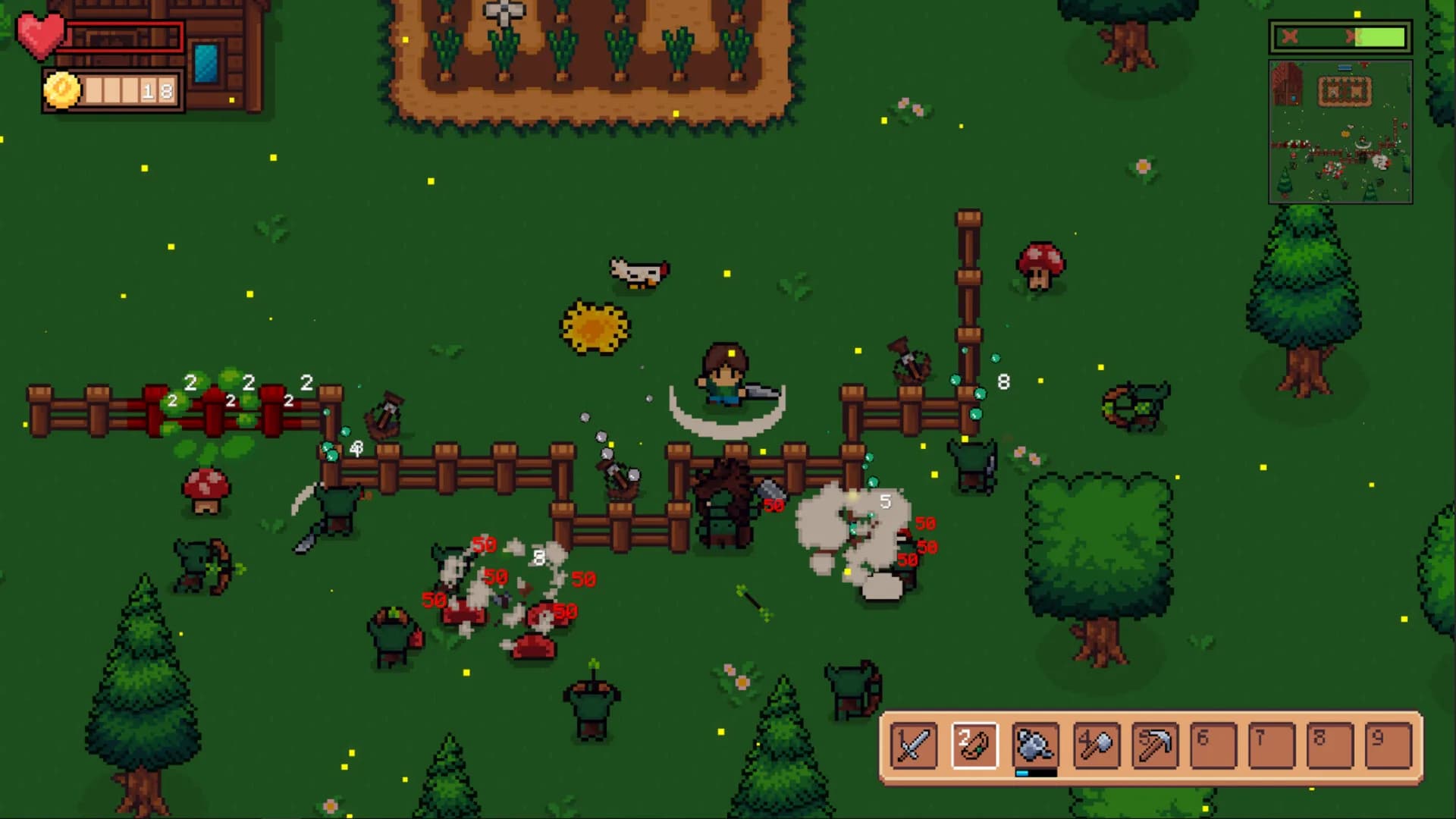 Chicken Defense görsel 4