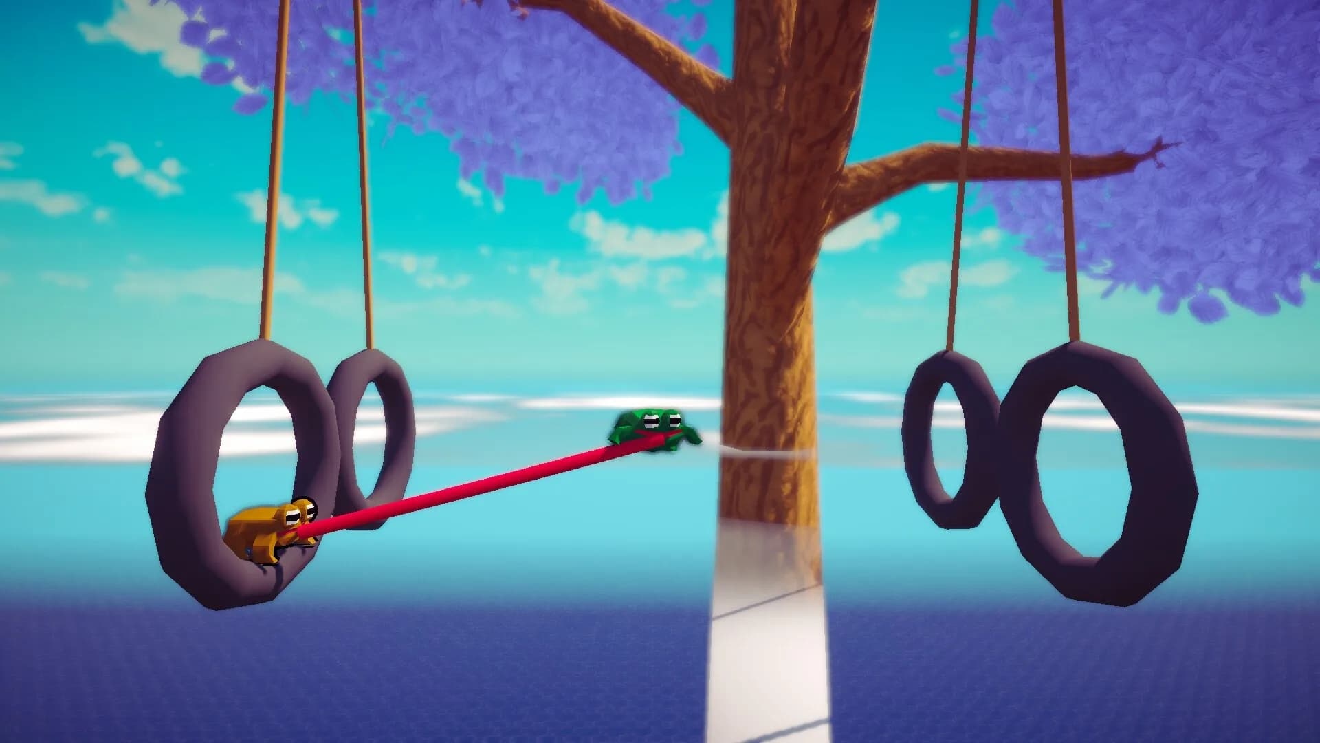 Stick Together! - Co-op Frog Parkour görsel 6
