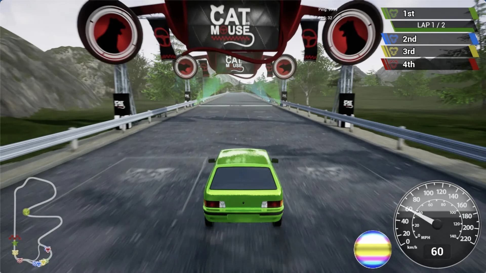 Street Claws: Cat and Mouse Racing görsel 2