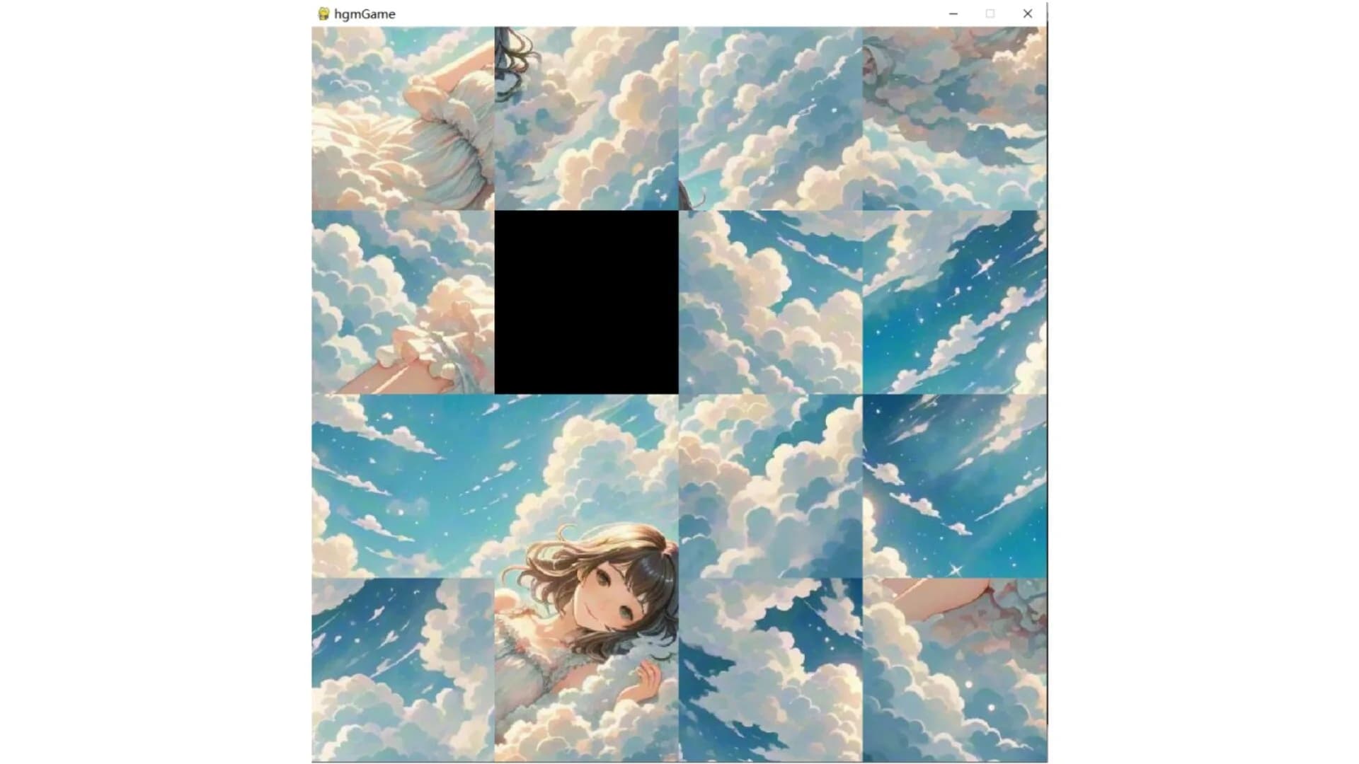 The girl in the clouds görsel 6