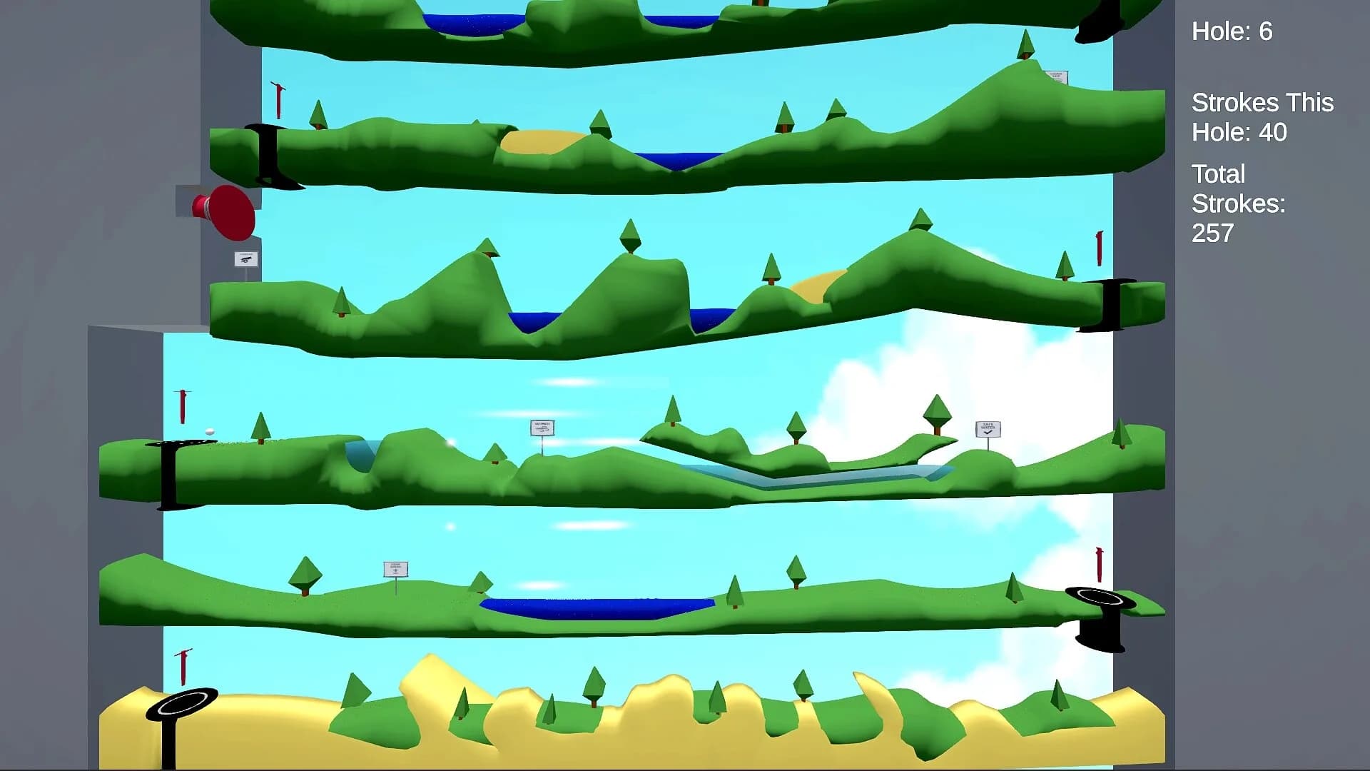 Rocket Golf - Tap görsel 3