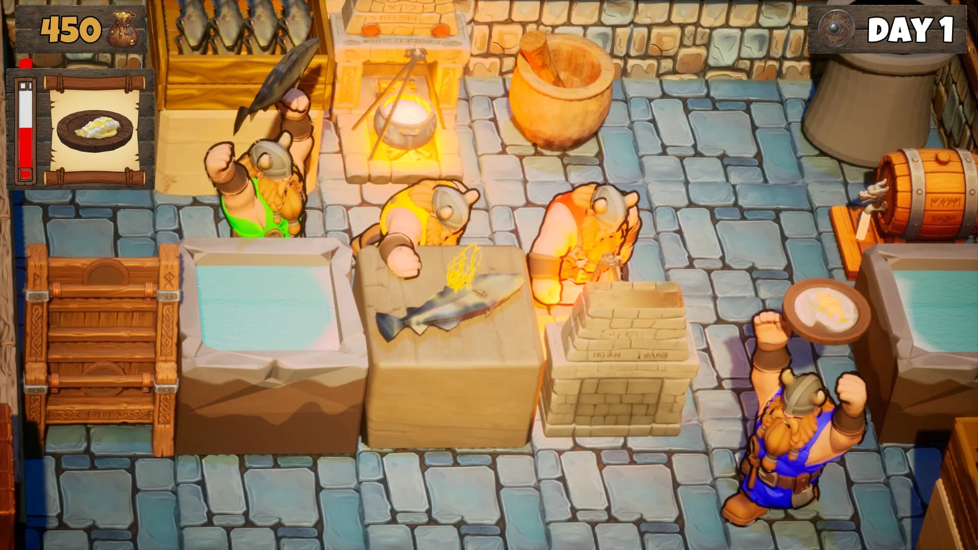 RagnaCook: Co-op Viking Kitchen görsel 2