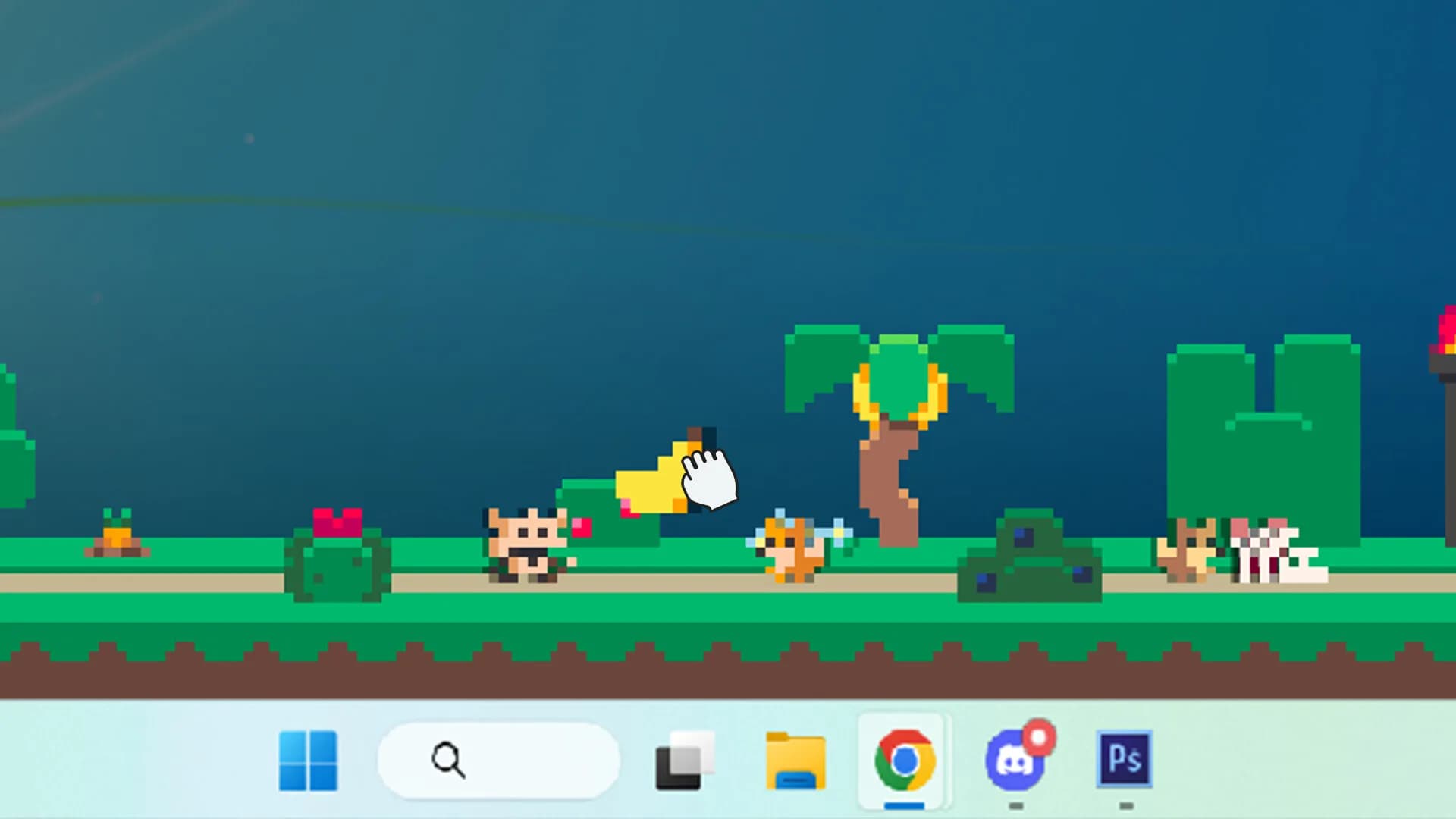 Bitsies: I Caught a Strange Creature Roaming on My Desktop and Now I Raise Them in My Tiny Garden görsel 3