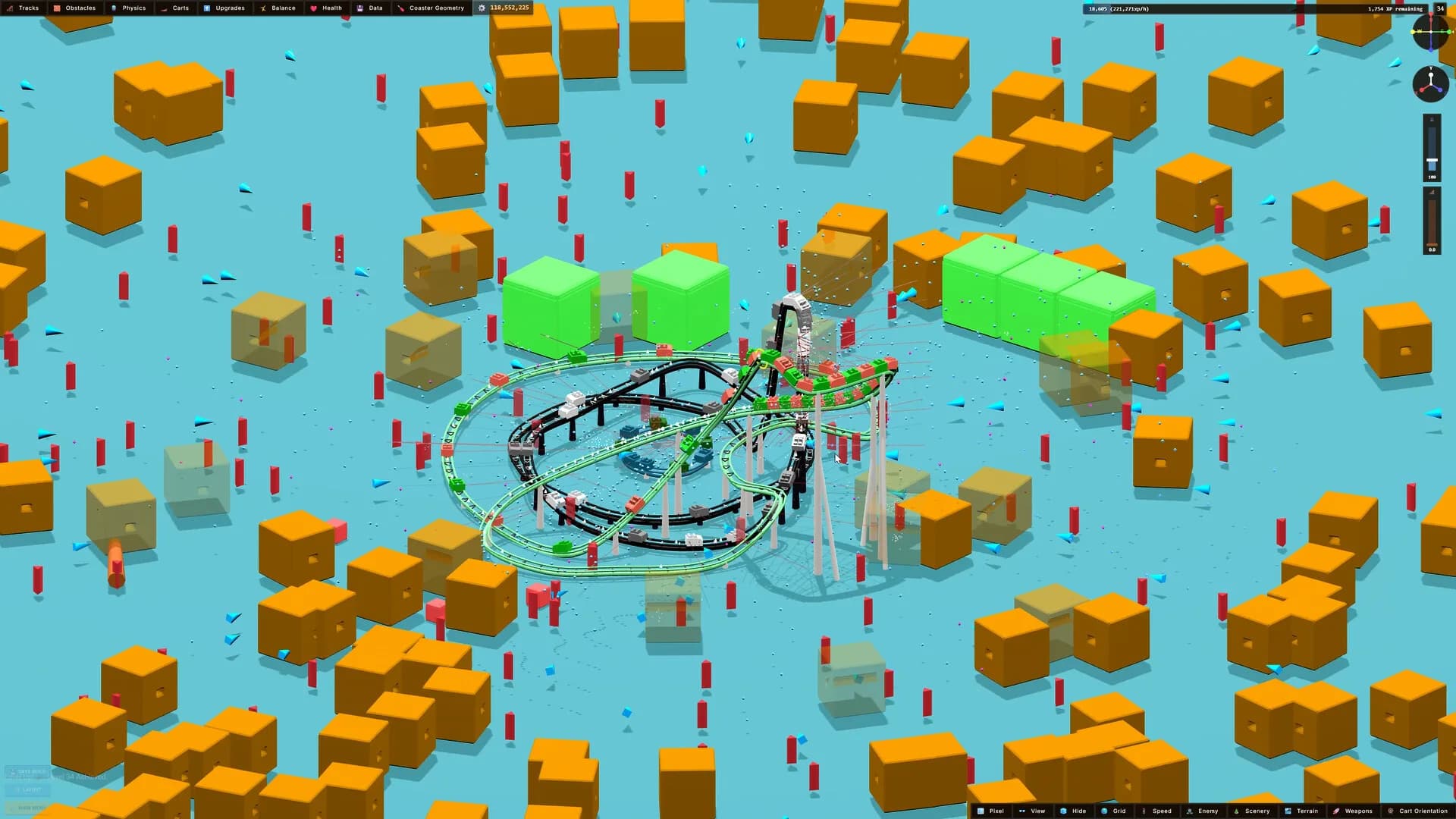 Coaster Clash 2k99 - Roller Coaster Defense görsel 6