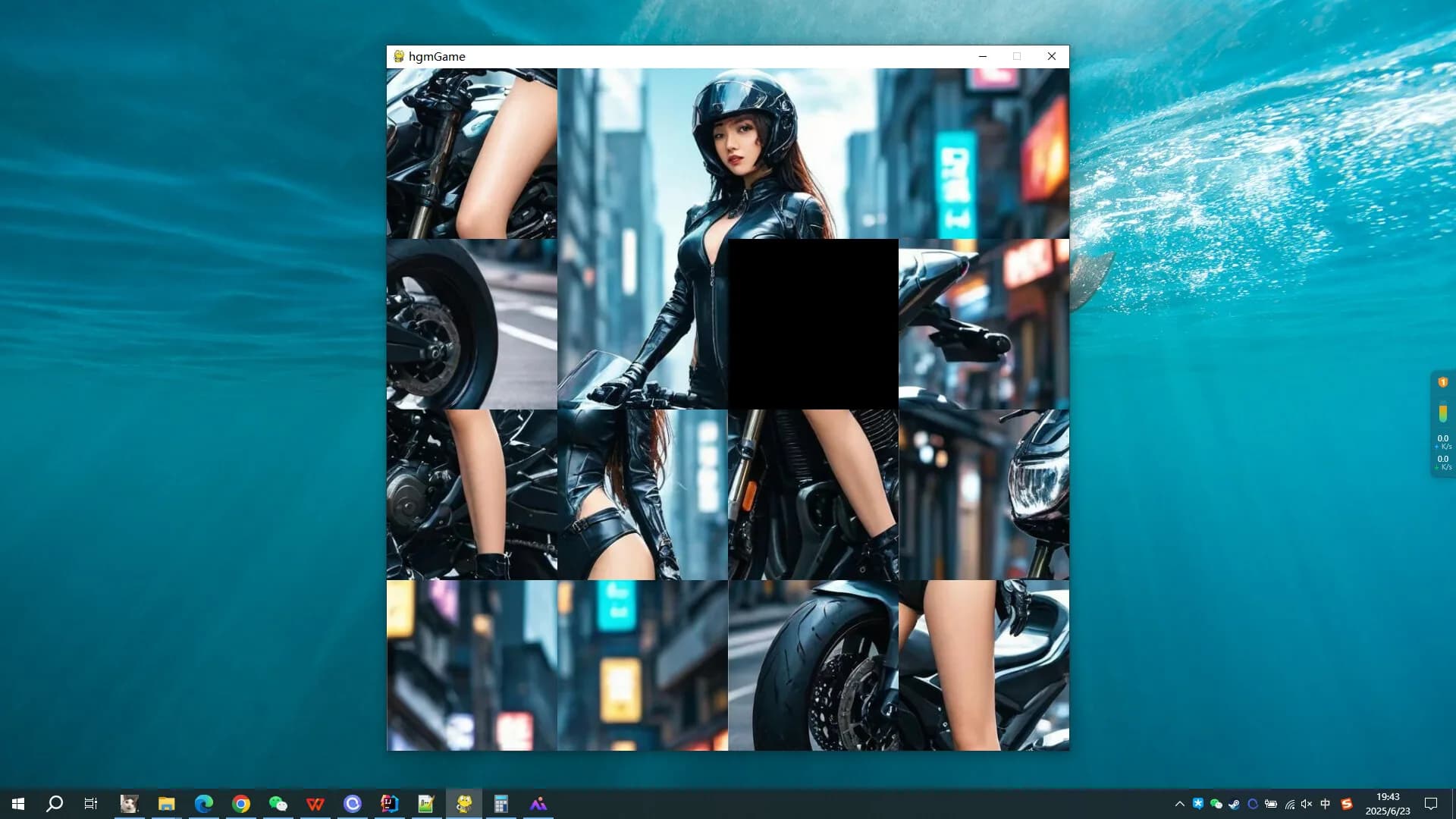 Motorcycle Girl görsel 2