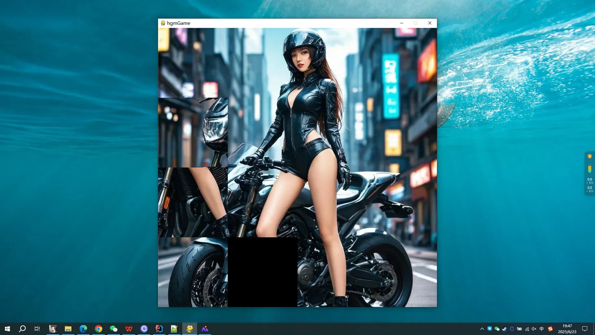 Motorcycle Girl görsel 5