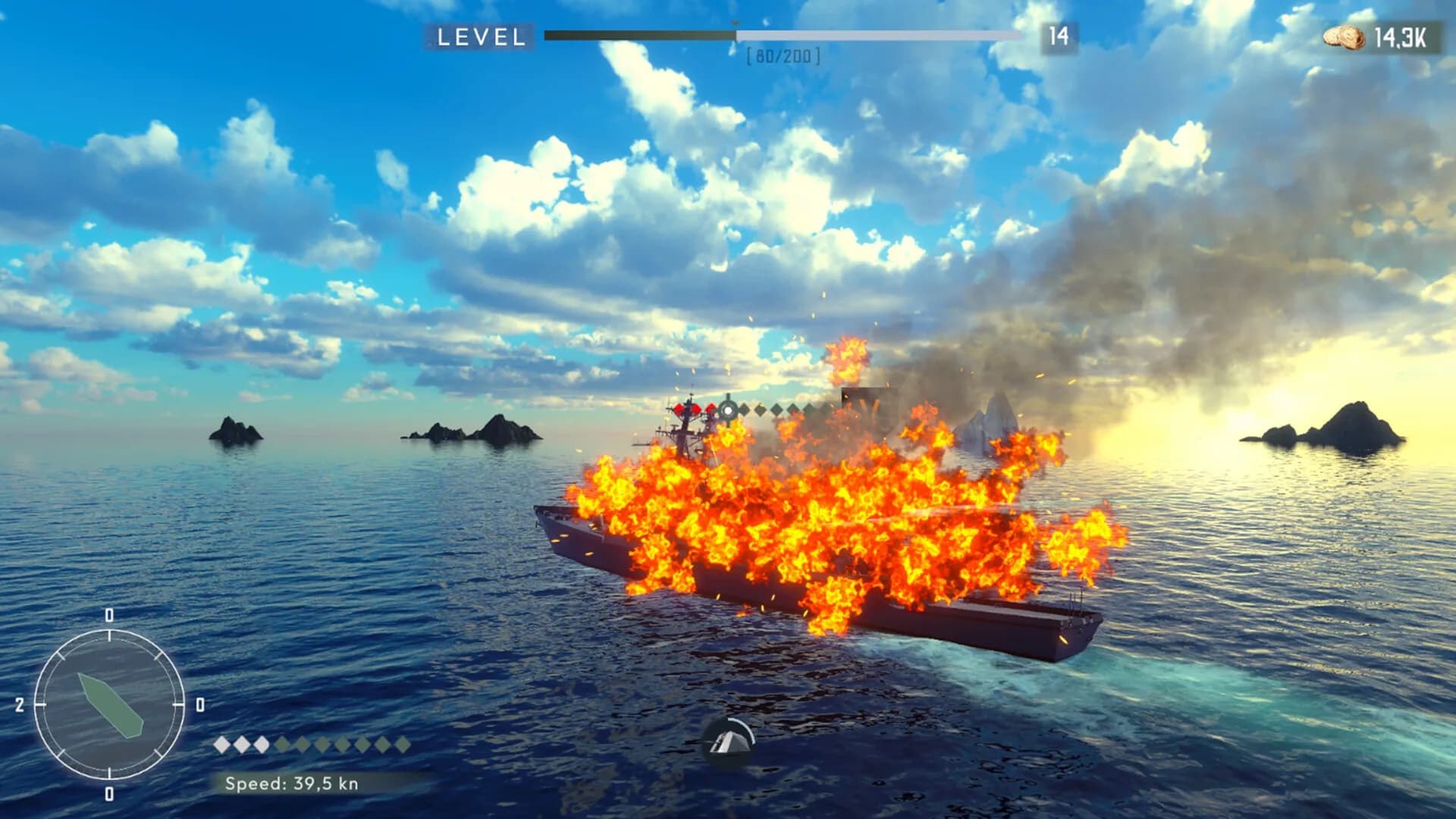 SEA WAR NAVAL SUPREMACY görsel 2