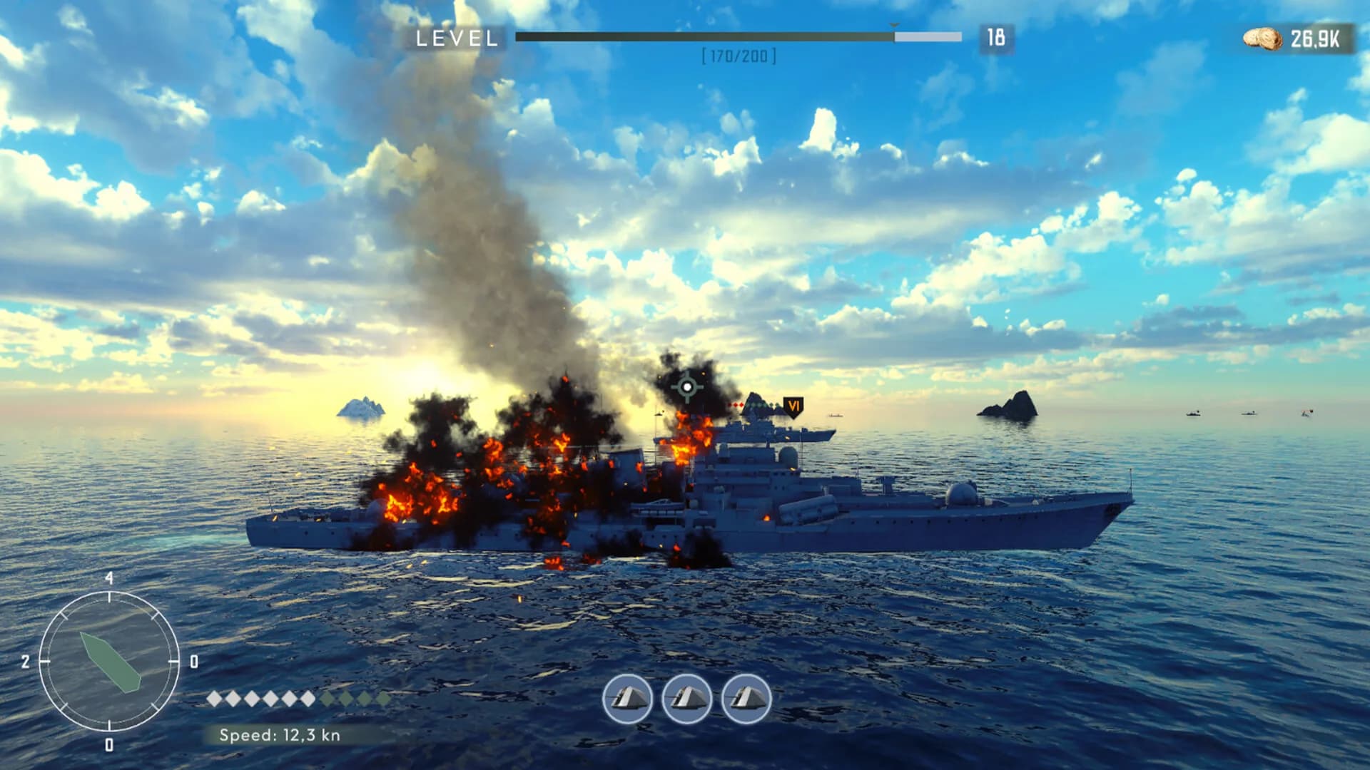 SEA WAR NAVAL SUPREMACY görsel 10