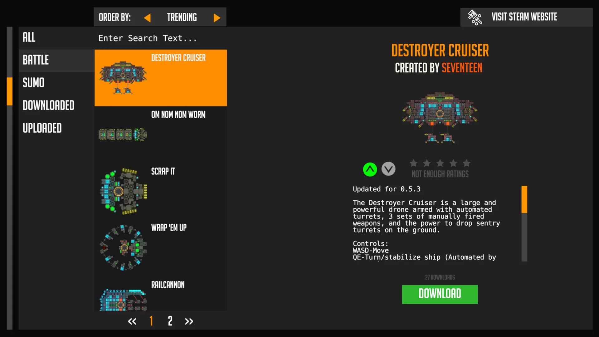 Nimbatus - The Space Drone Constructor görsel 15