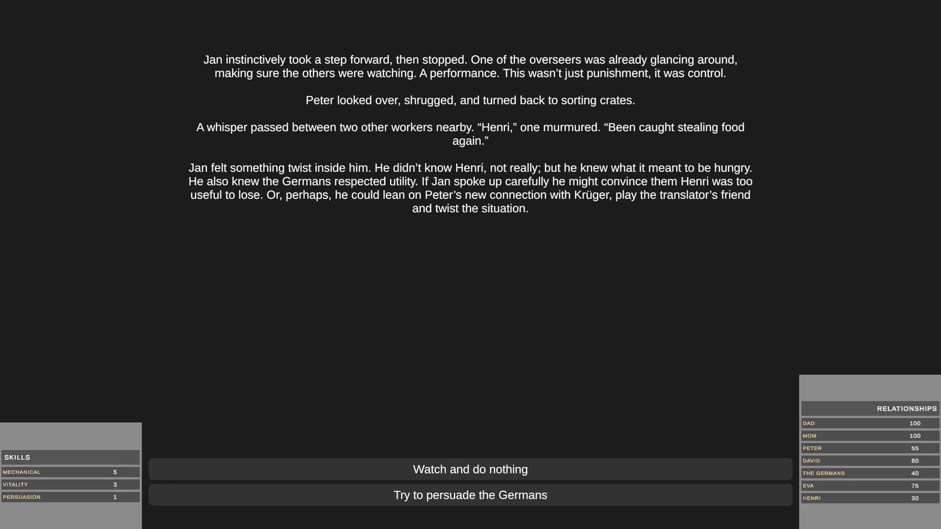 Survive, Resist, Collaborate - a World War 2 Choice-Based Story görsel 3