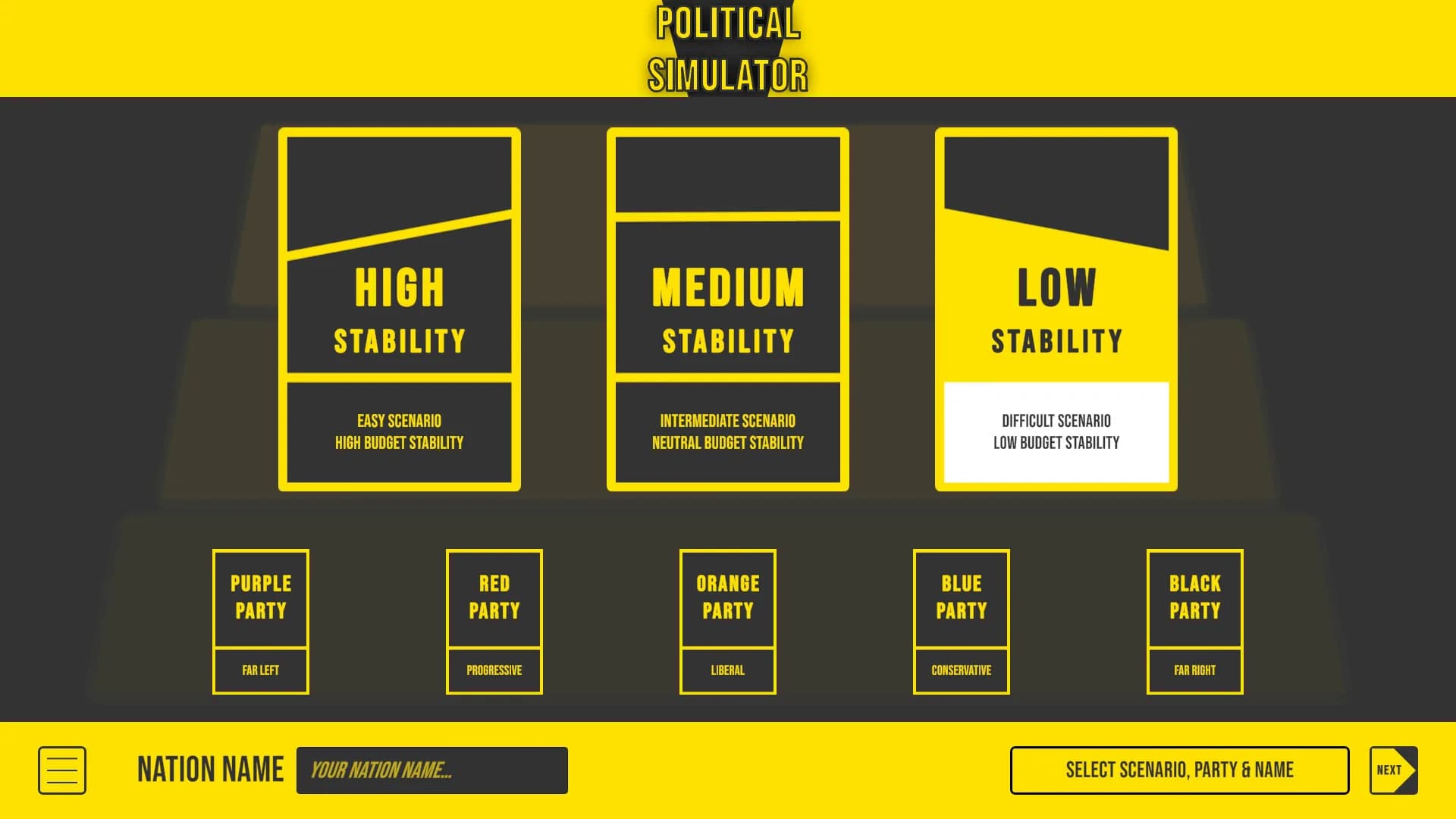 Political Simulator görsel 3