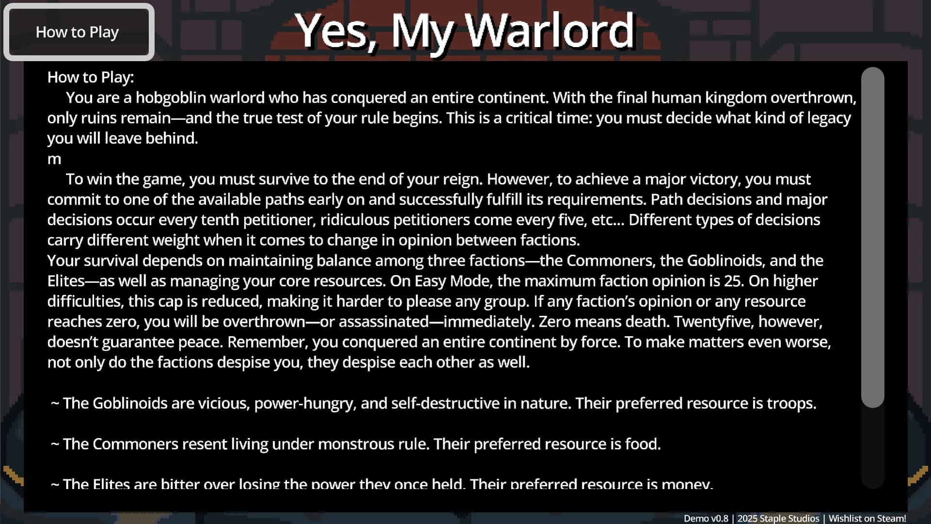Yes, My Warlord görsel 13