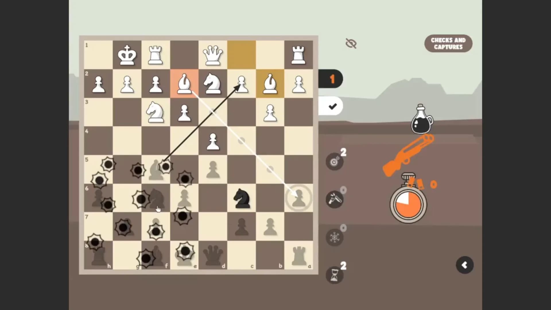 Checkmate in the Wild West - Chess Adventure görsel 2