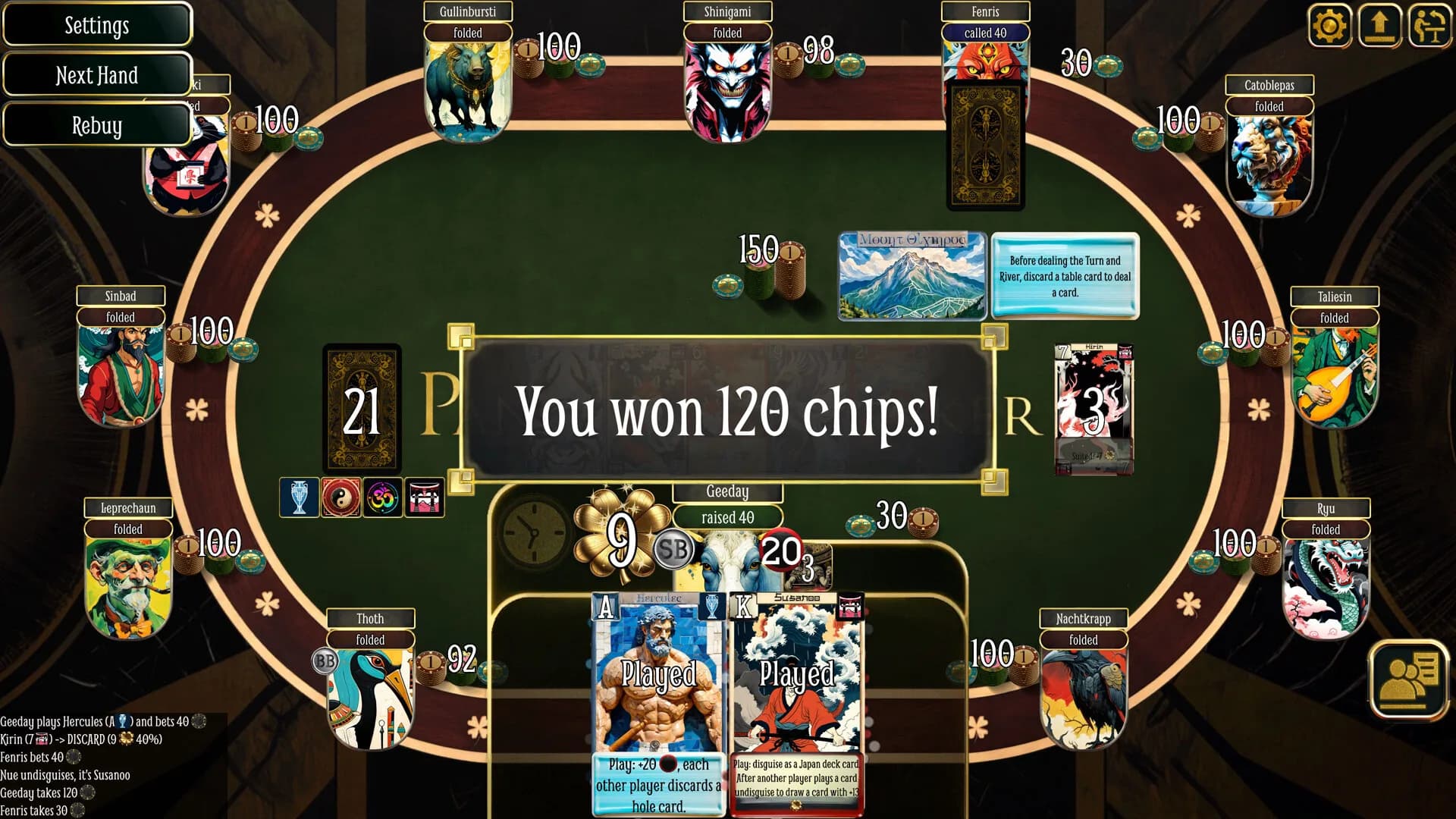 Pantheon Poker görsel 2