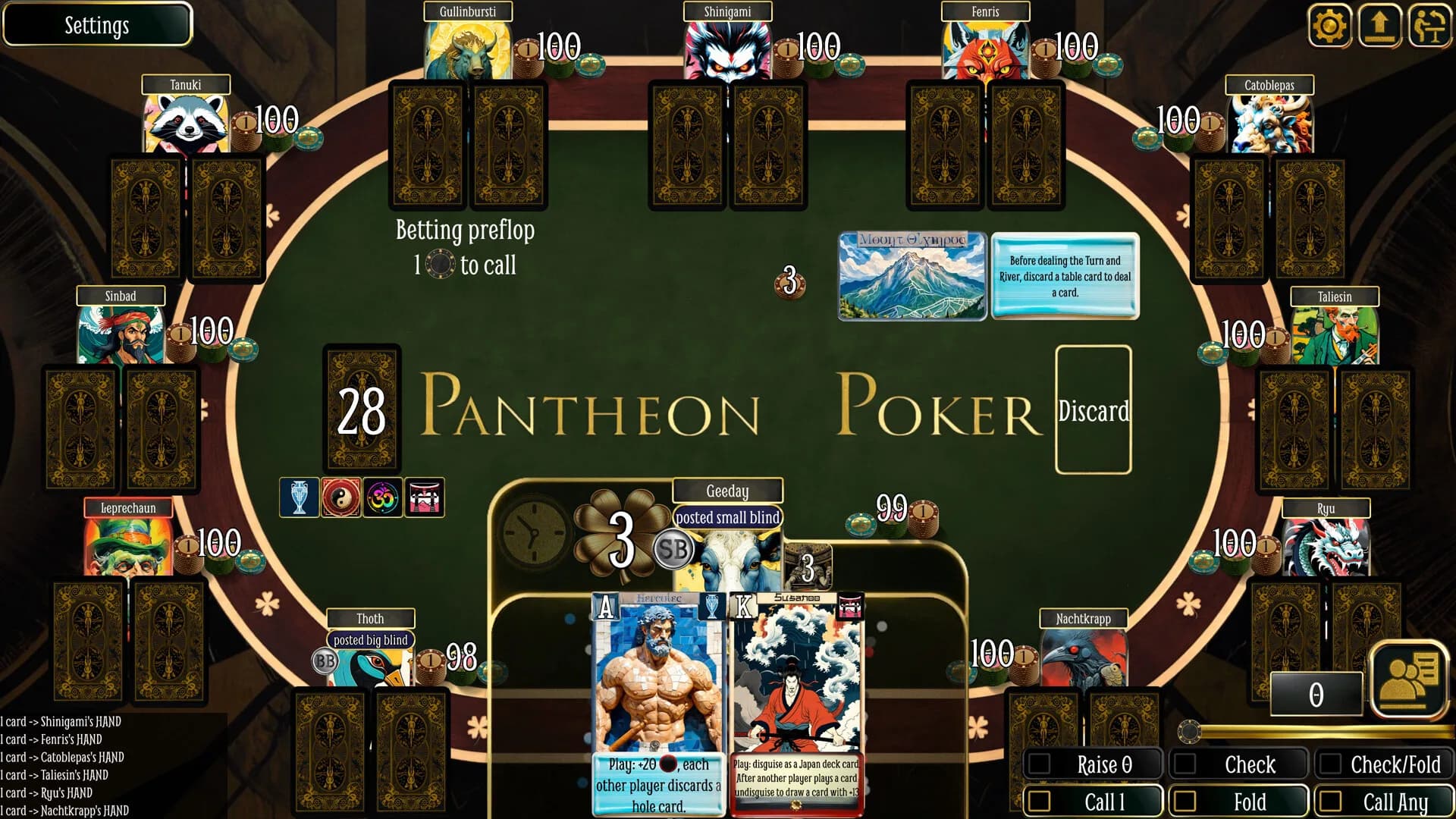 Pantheon Poker görsel 3