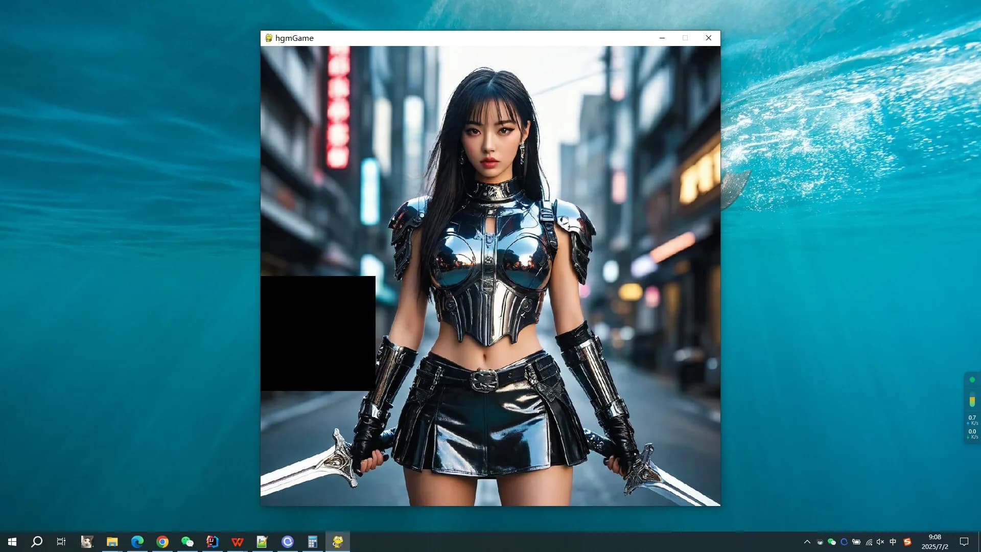 female swordsman görsel 4