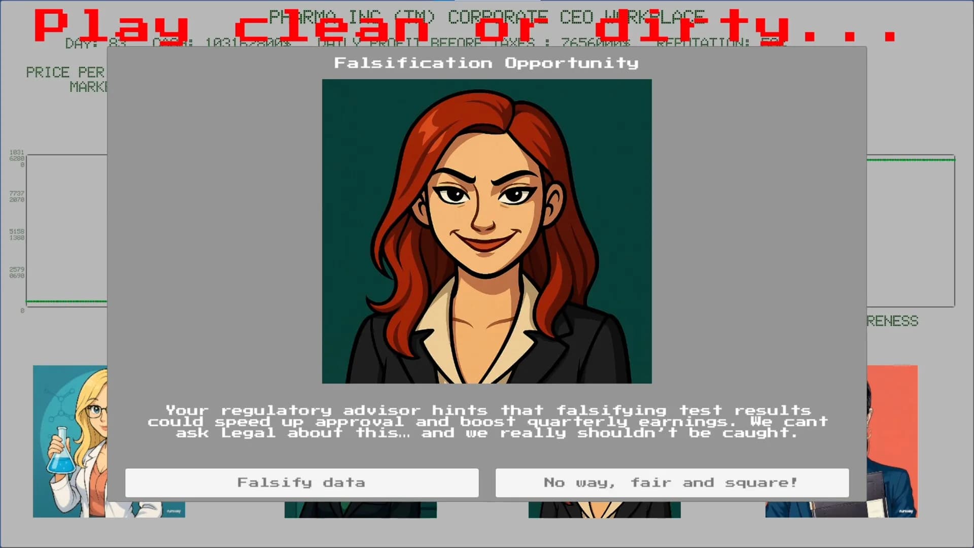 PHARMA INC SIMULATOR - Ethics not included.  görsel 5
