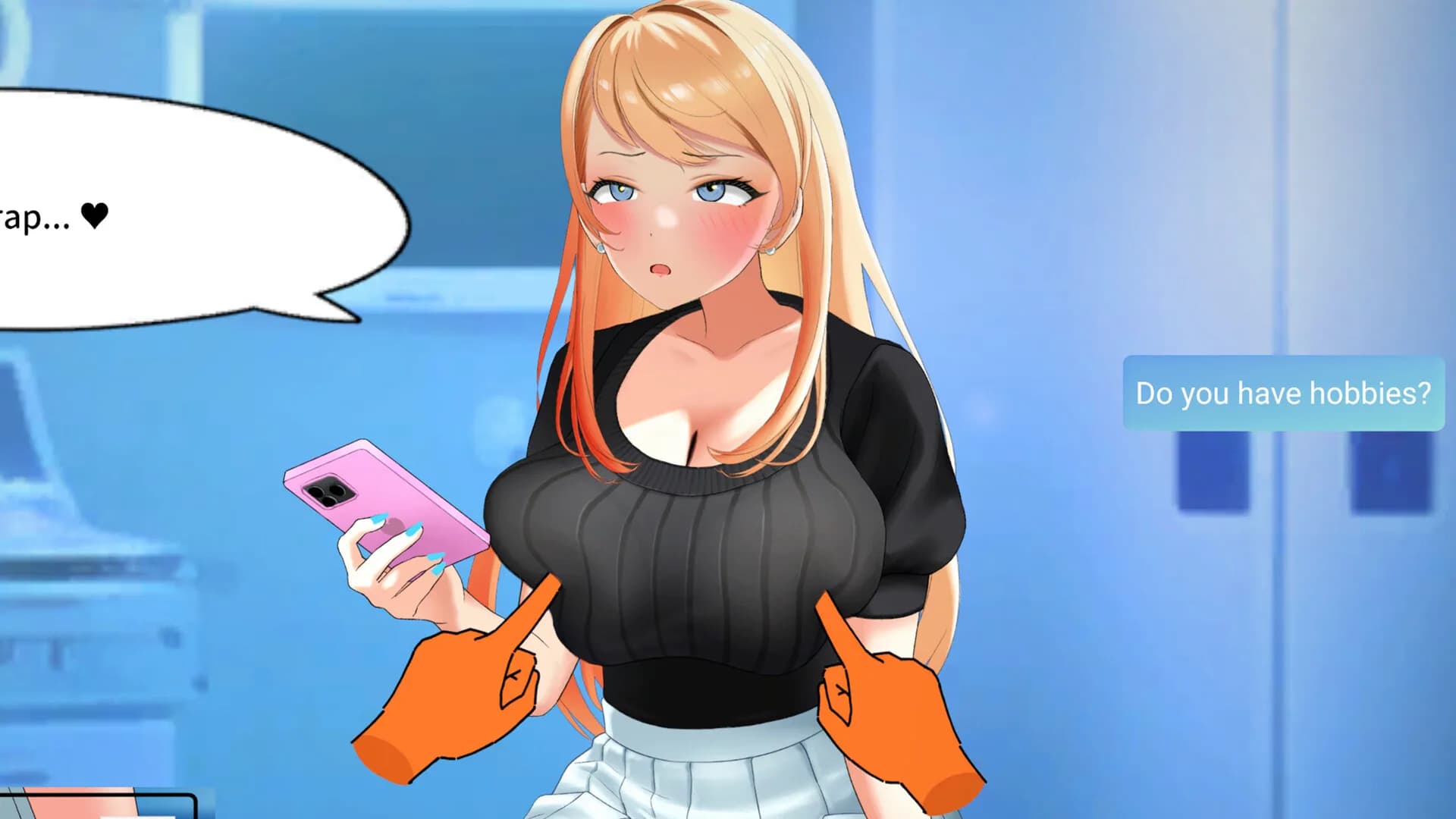 Health Check with the Blonde College Babe! görsel 5